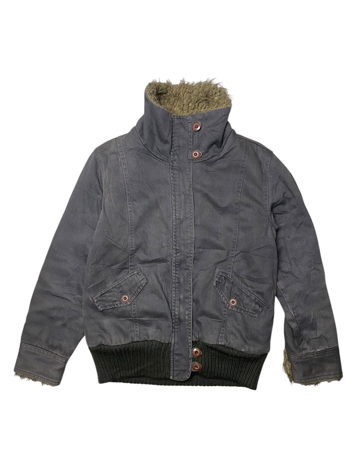 If Six Was Nine 2000's Ag Plus Fur Jacket Size US M / EU 48-50 / 2 - 1 Thumbnail
