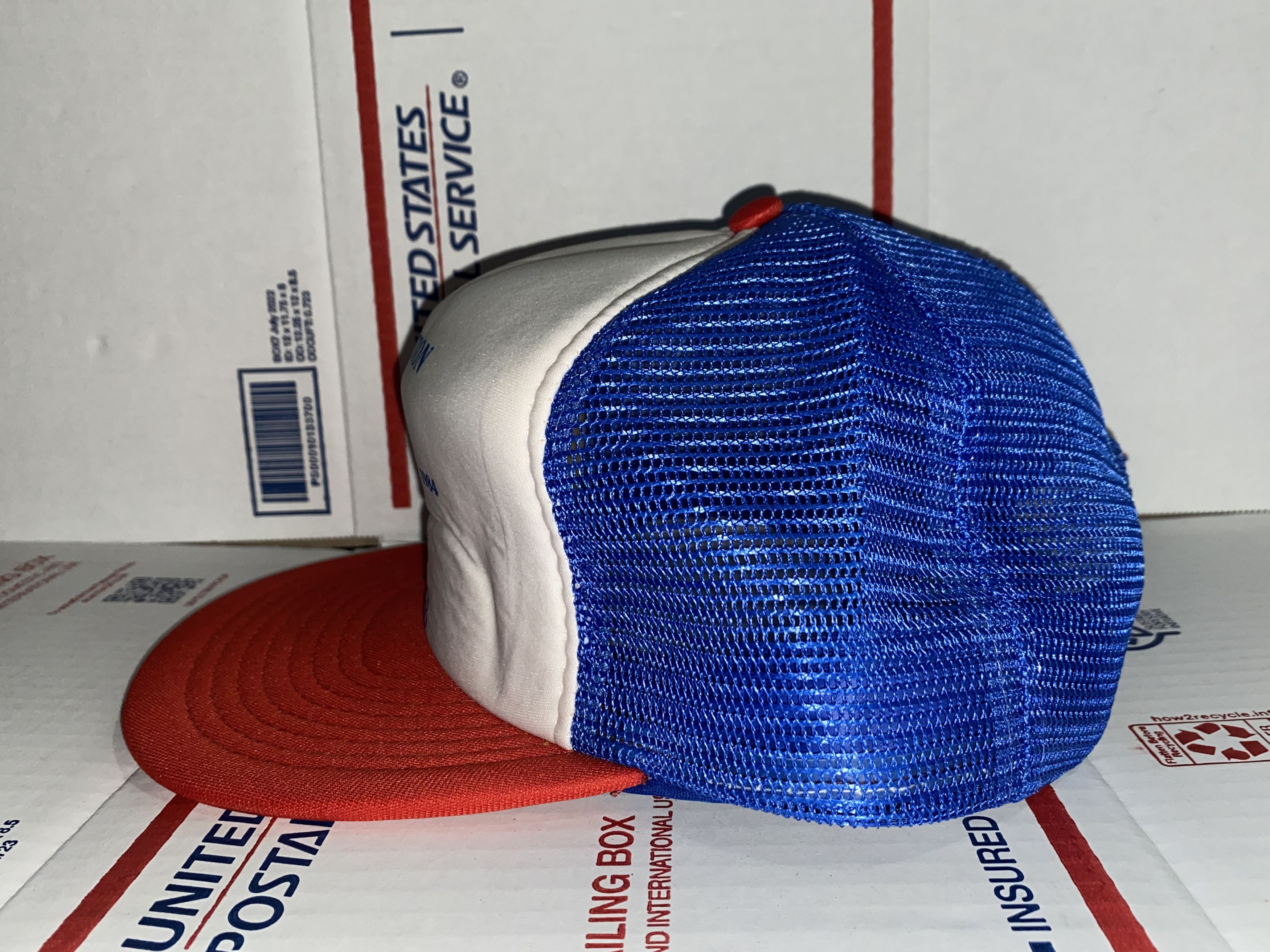 Vintage vtg 80s trucker hat Celebration Brad Streeter Cap Bradley US Size ONE SIZE - 3 Thumbnail