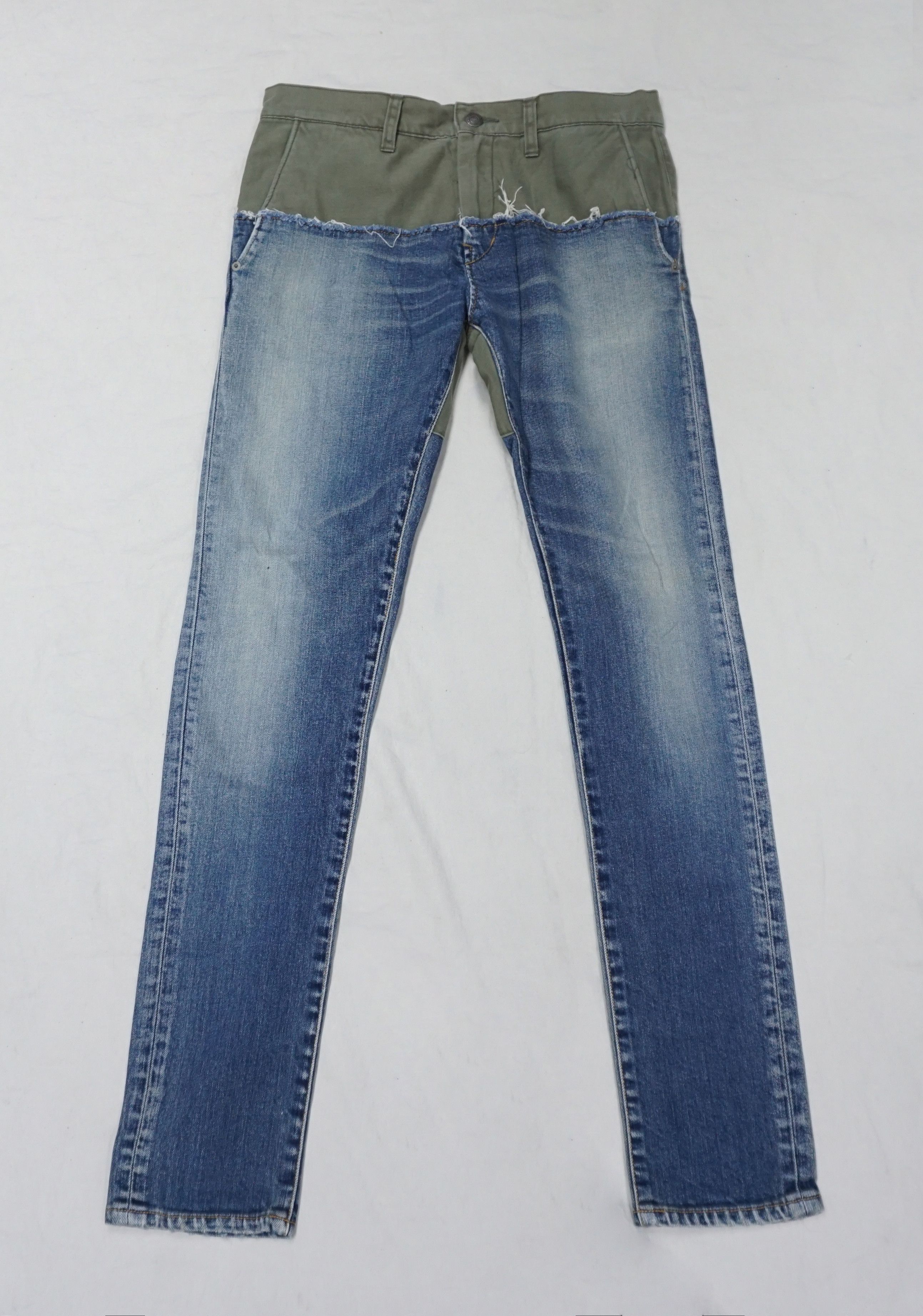 Designer × Jun Takahashi × Undercover 00's John Undercover Military Denim Jeans Made in Japan Size US 40 / EU 56 - 1 Thumbnail