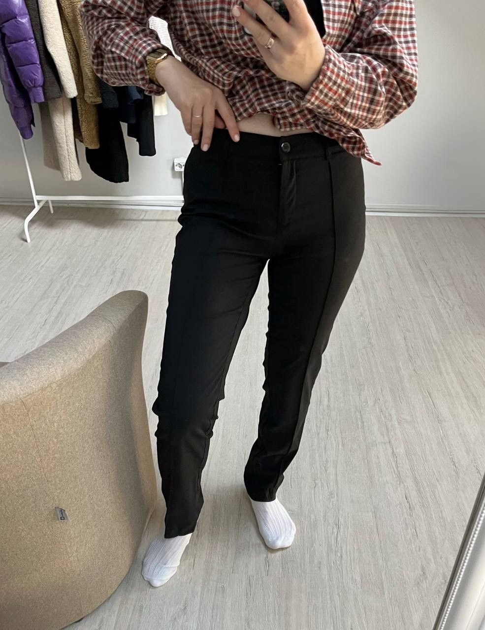 Burberry × Designer Burberry London Wool Black Dress Pants High Rise Woman Size 27" / US 4 / IT 40 - 13 Thumbnail