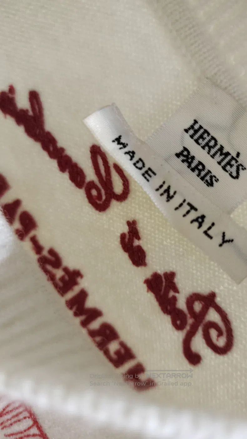 Other Hermes Back Logo Cashmere Top Size XXS / US 00 / IT 34 - 3 Thumbnail