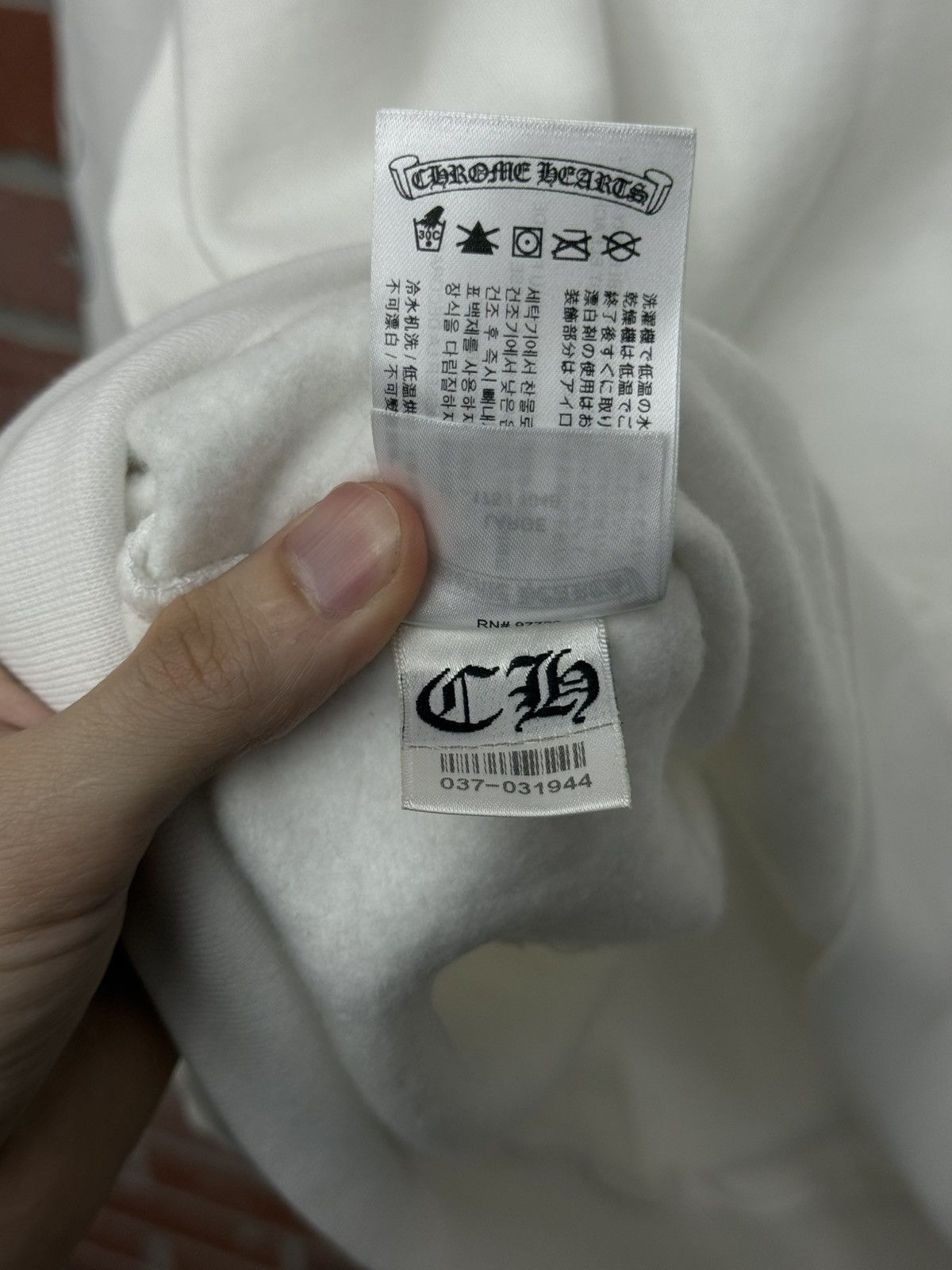 Chrome Hearts Chrome Hearts “Love You” Crewneck Size Large