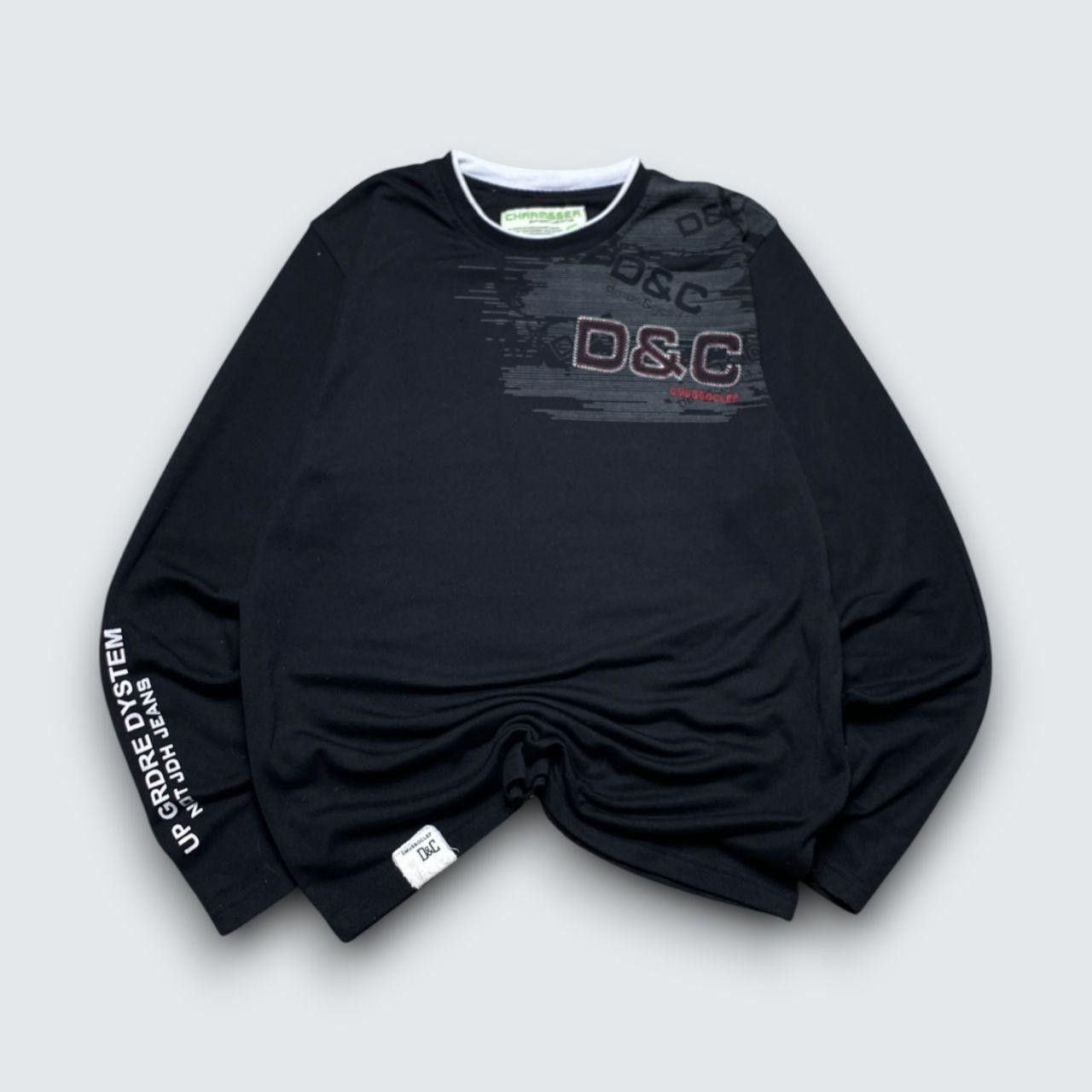 Japanese Brand D&C Vintage Longsleeve Tee Black L Size US L / EU 52-54 / 3 - 1 Thumbnail