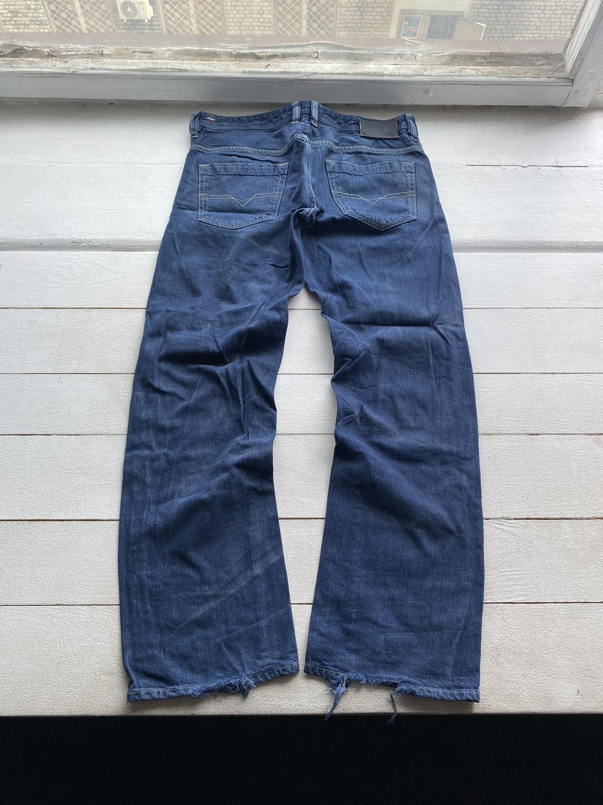Diesel 🔥OPIUM PUNK DIESEL BAGGY FLARED SUN FADED DISTRESSED JEANS Size US 34 / EU 50 - 10 Thumbnail