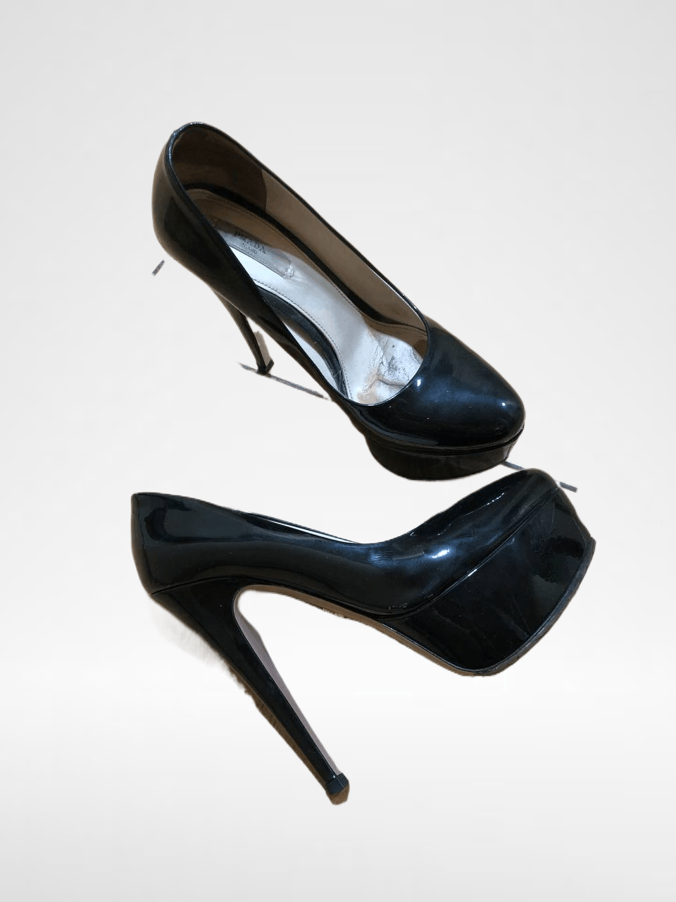Prada Prada Pumps Black Patent Leather Pointed Toe Heels Size US 8.5 / IT 38.5 - 1 Thumbnail