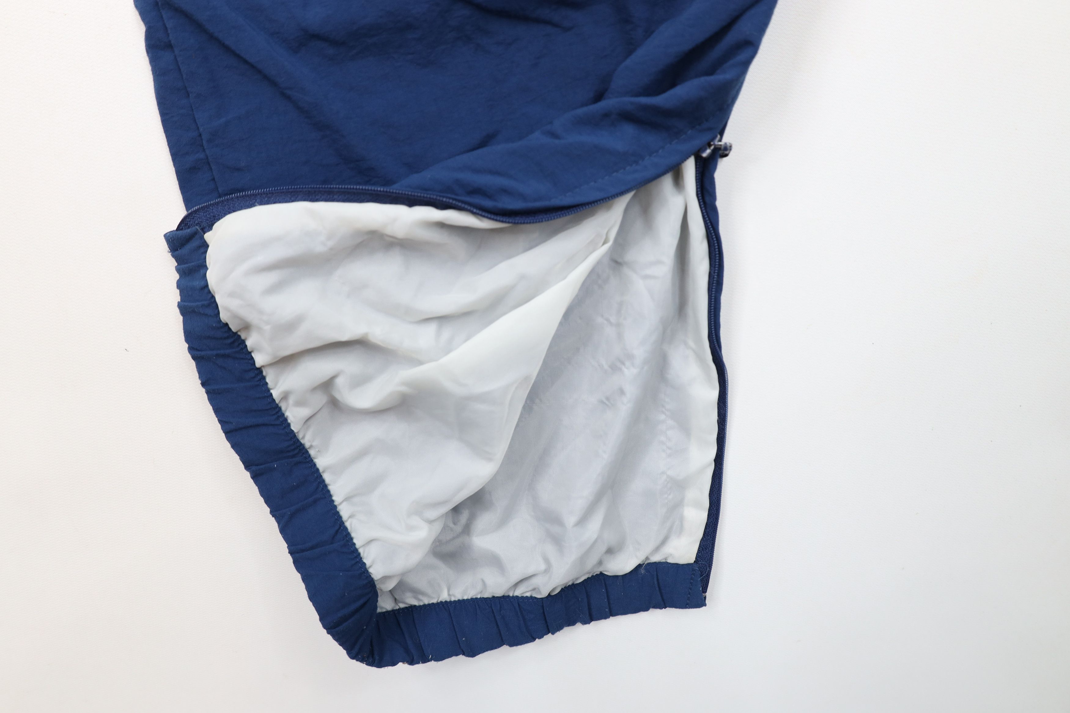 Reebok × Vintage Vintage 90s Reebok Classic Logo Lined Joggers Pants Blue Size US 38 / EU 54 - 6 Thumbnail