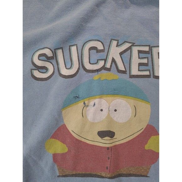 Other Vtg Southpark Cartman Sucker Comedy Central t-shirt Y2k Size US XL / EU 56 / 4 - 5 Thumbnail