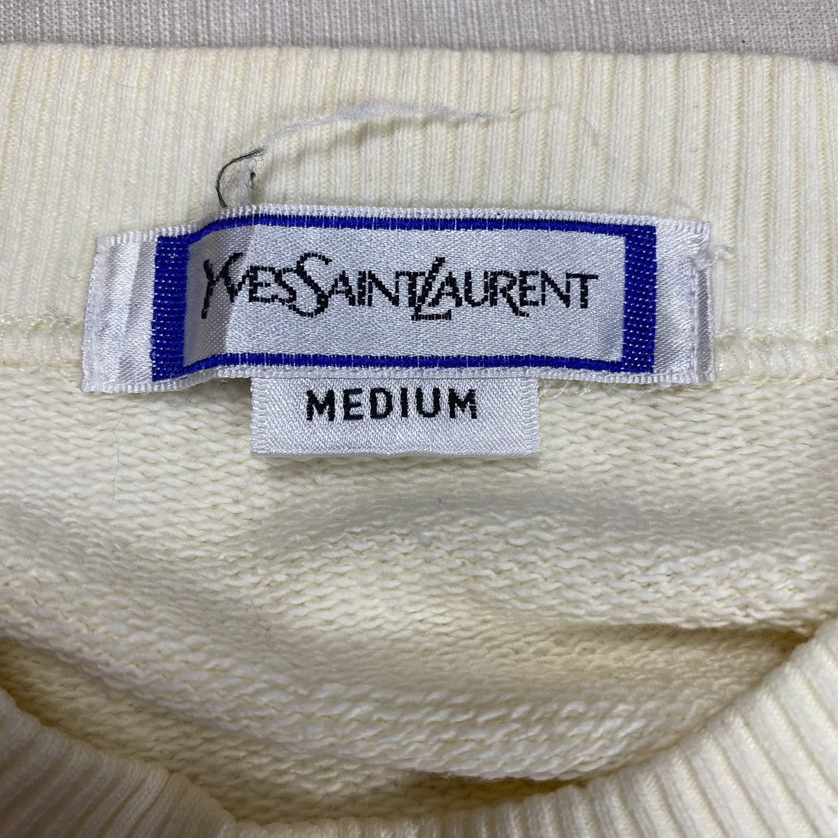 Yves Saint Laurent Yves Saint Laurent YSL Swarovski Big Logo Sweatershirt Size US M / EU 48-50 / 2 - 8 Thumbnail
