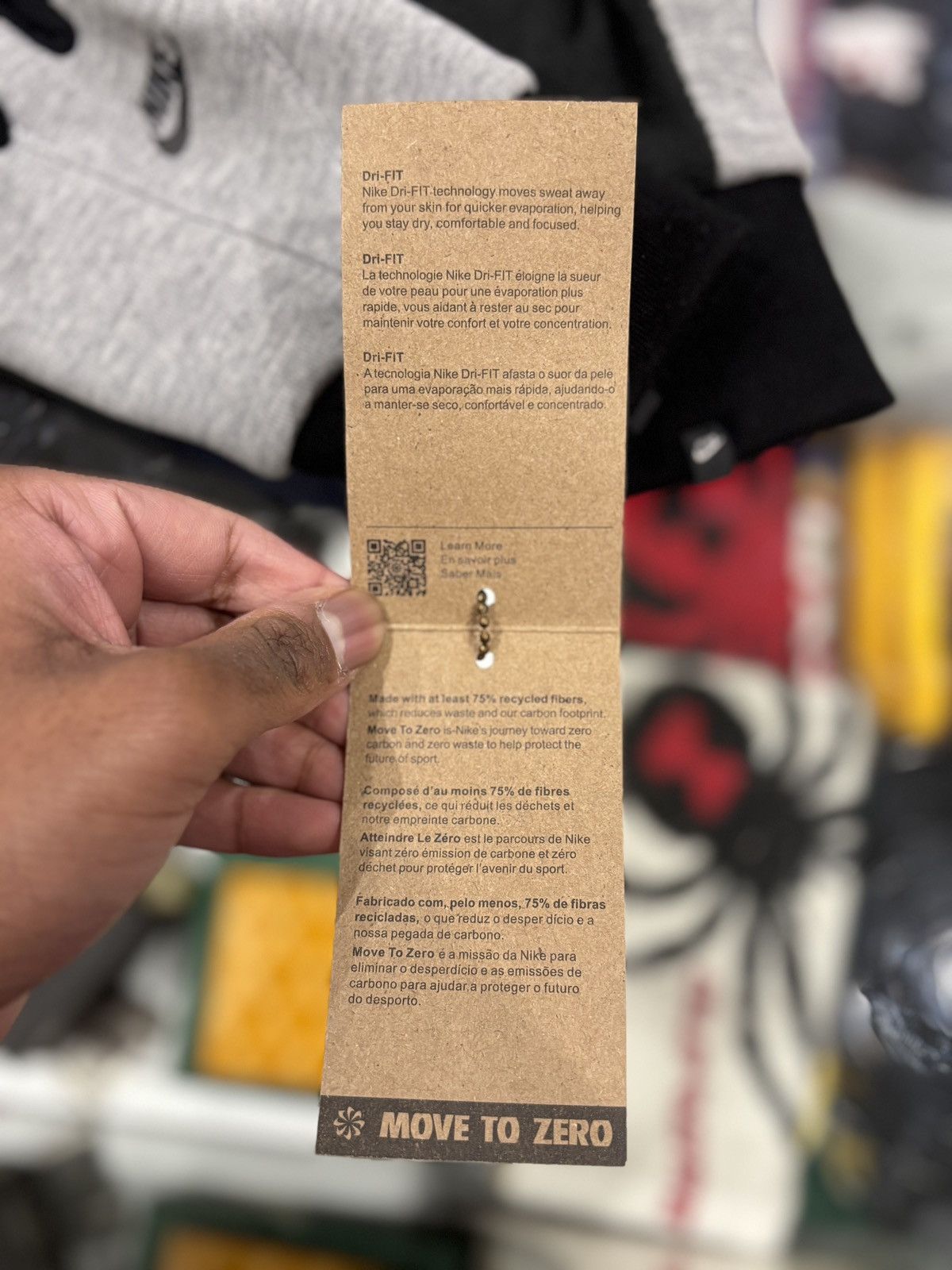 Nike Nike Tech Fleece Gloves Grey Size: M Size ONE SIZE - 4 Thumbnail