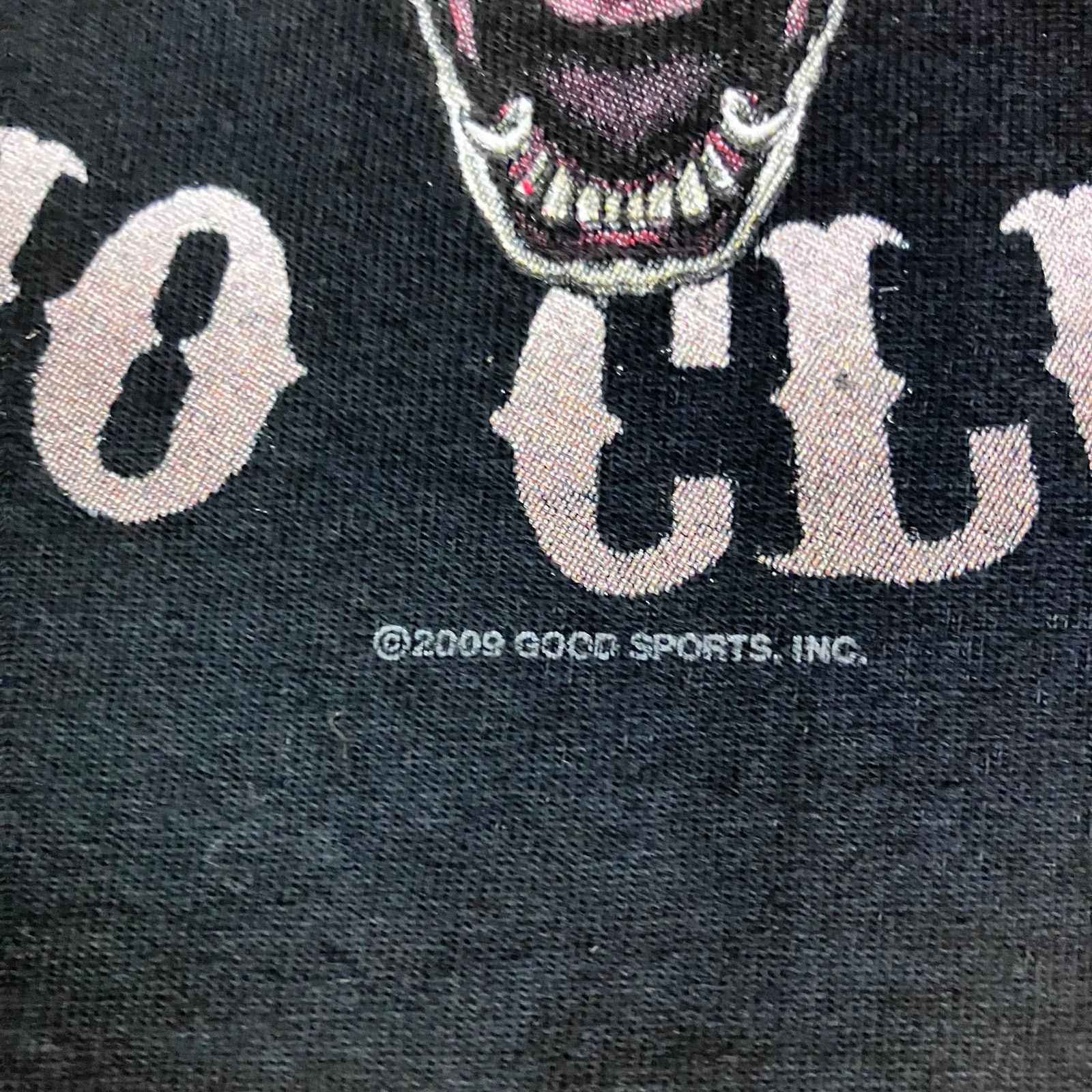 Vintage 2009 Lone Wolf "No Club" Double Sided T-shirt Size US L / EU 52-54 / 3 - 9 Thumbnail