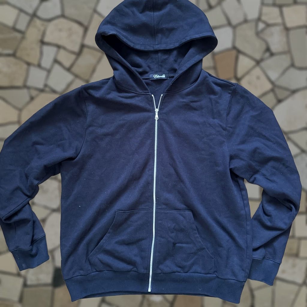 Vintage Eliantte Full Zip Hoodie Crew Neck XL Men Black Logo Size US XL / EU 56 / 4 - 1 Thumbnail