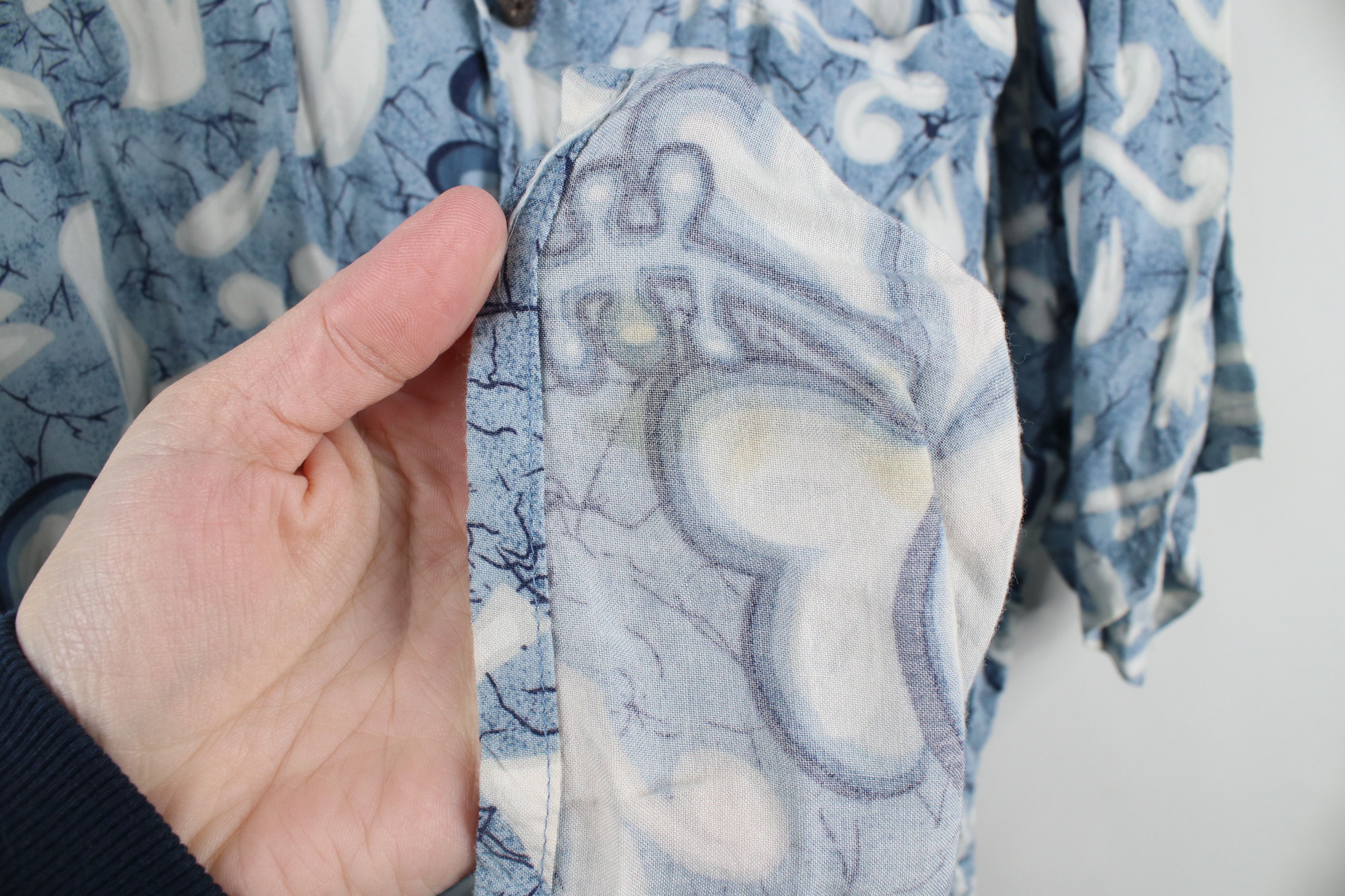 Vintage Vintage 90s Streetwear Flower Hawaiian Luau Button Shirt Size US XL / EU 56 / 4 - 5 Thumbnail