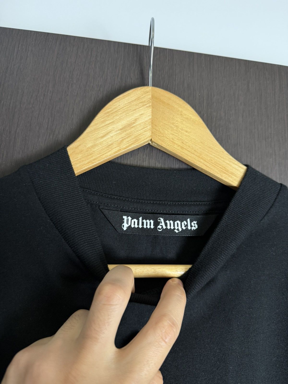 Palm Angels Palm Angels Basic Logo T-shirt *NEW* Size US XXS / EU 40 - 3 Thumbnail