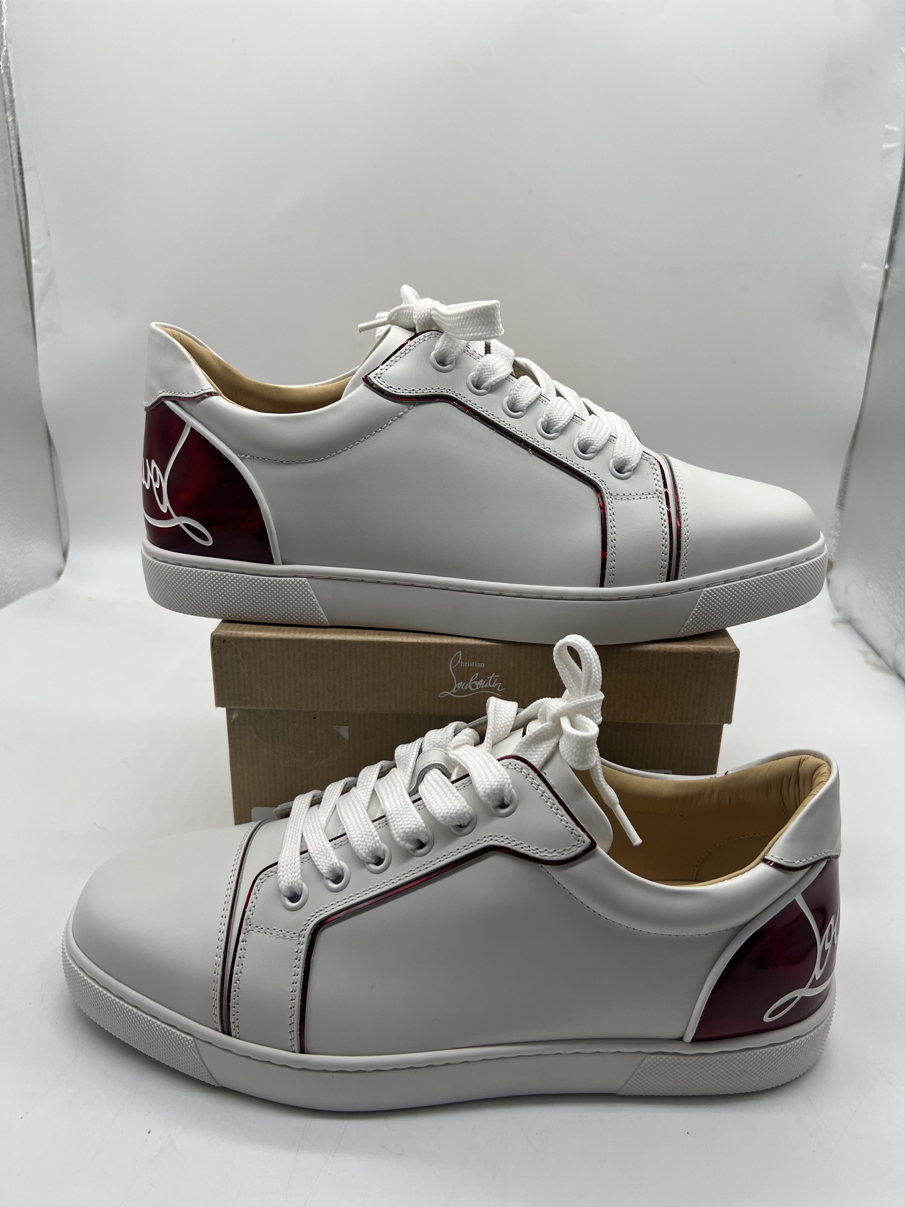 Christian Louboutin Christian Louboutin Fun Vieira Sneakers White EU 40 Size US 10.5 / IT 40.5 - 1 Thumbnail