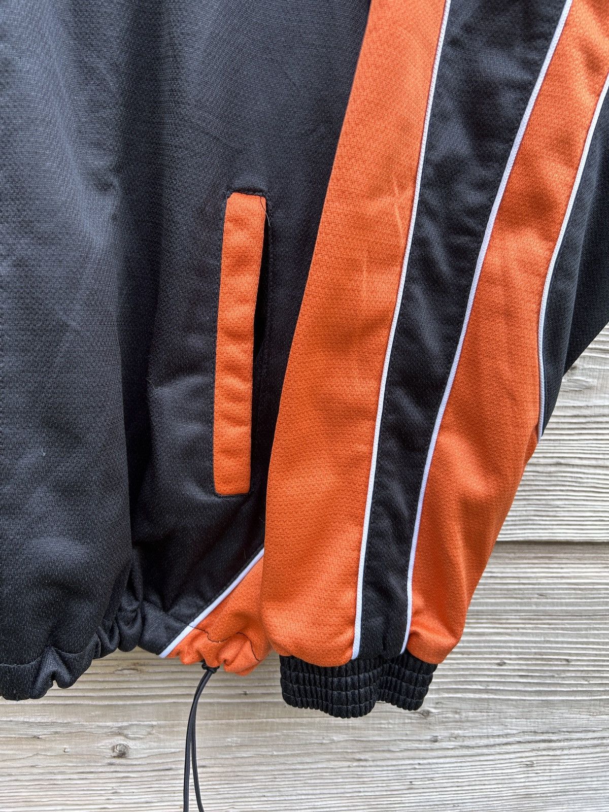 Vintage 00s Vintage Mitre KMSK Deinze 2006/07 Tracksuit Jacket Size US L / EU 52-54 / 3 - 5 Thumbnail