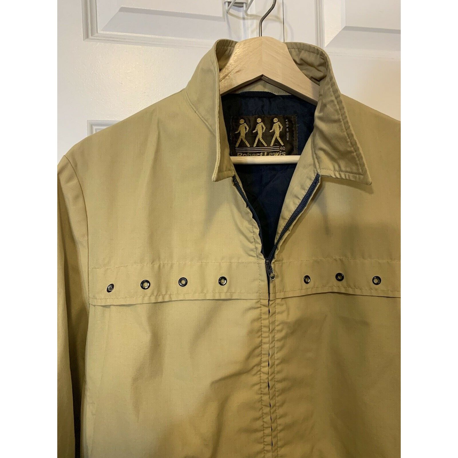 Other Vtg Robert Lewis Men’s Sz 40 Lined Vented Full Zip Front Jac Size US M / EU 48-50 / 2 - 6 Thumbnail