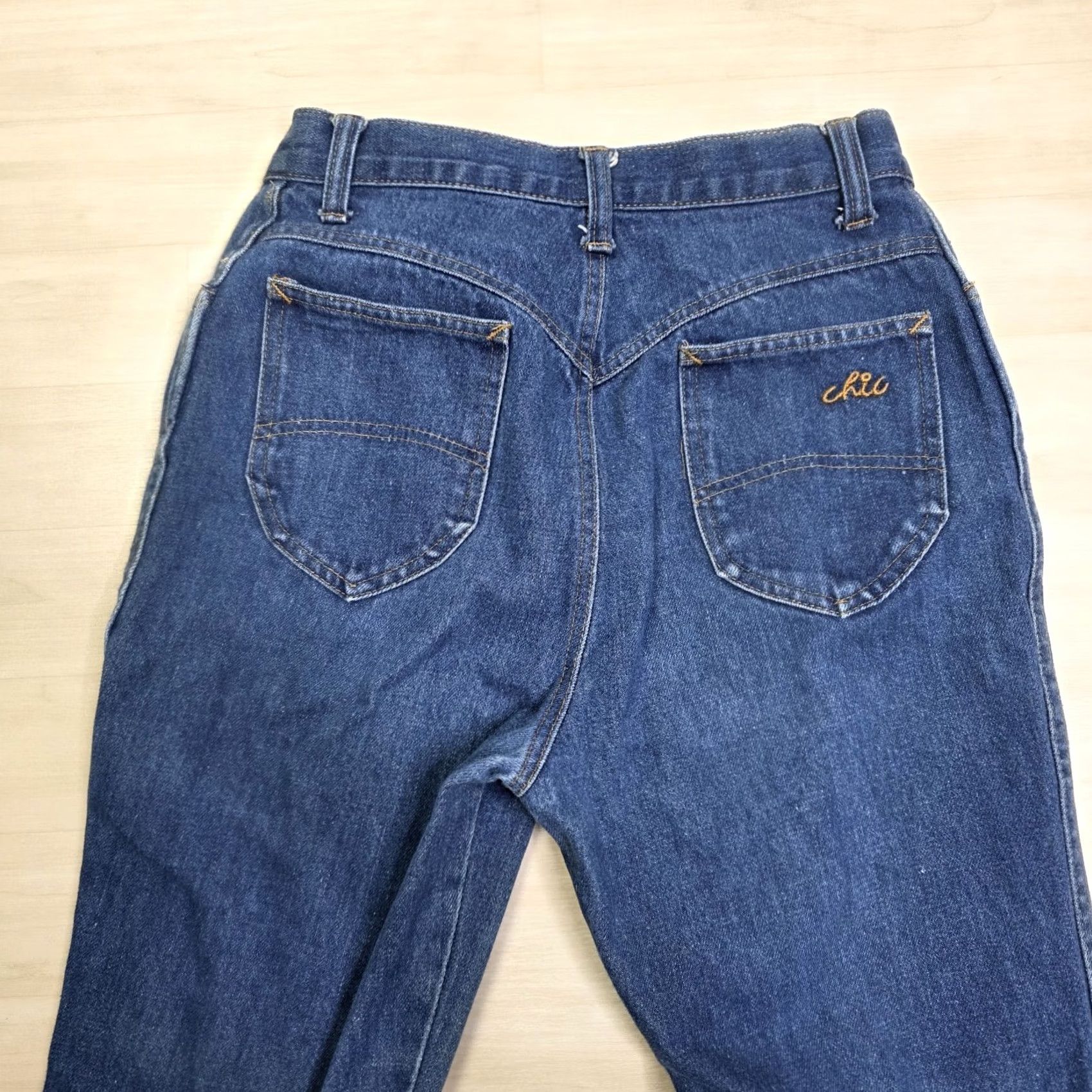 Vintage VINTAGE CHIC Jeans Womens 26 Blue High Rise Denim USA Women Size Size 26" / US 2 / IT 38 - 8 Thumbnail