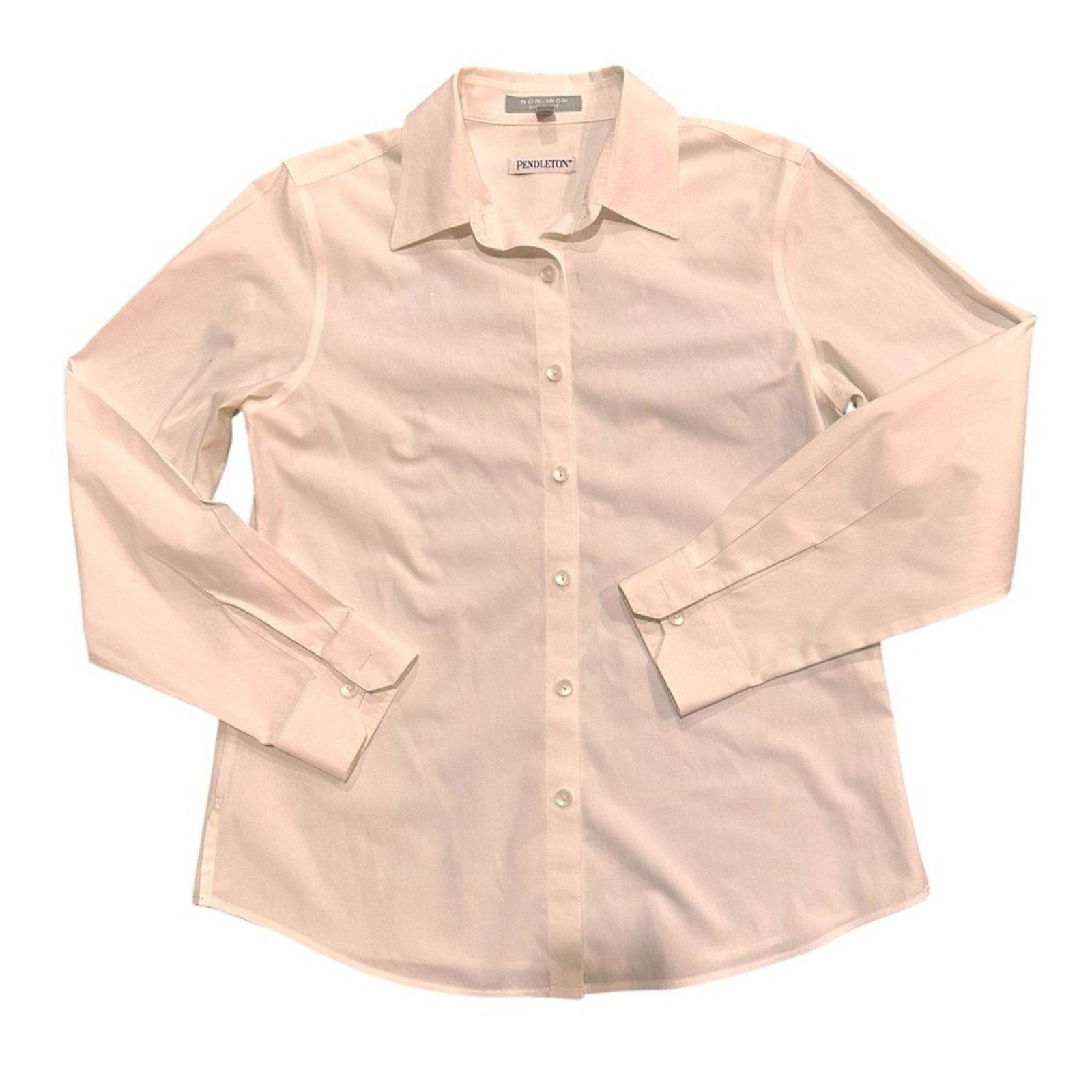 Pendleton Pendleton Vintage Tuxedo Shirt - Size 8 - White 100% Cotton Size M / US 6-8 / IT 42-44 - 1 Thumbnail