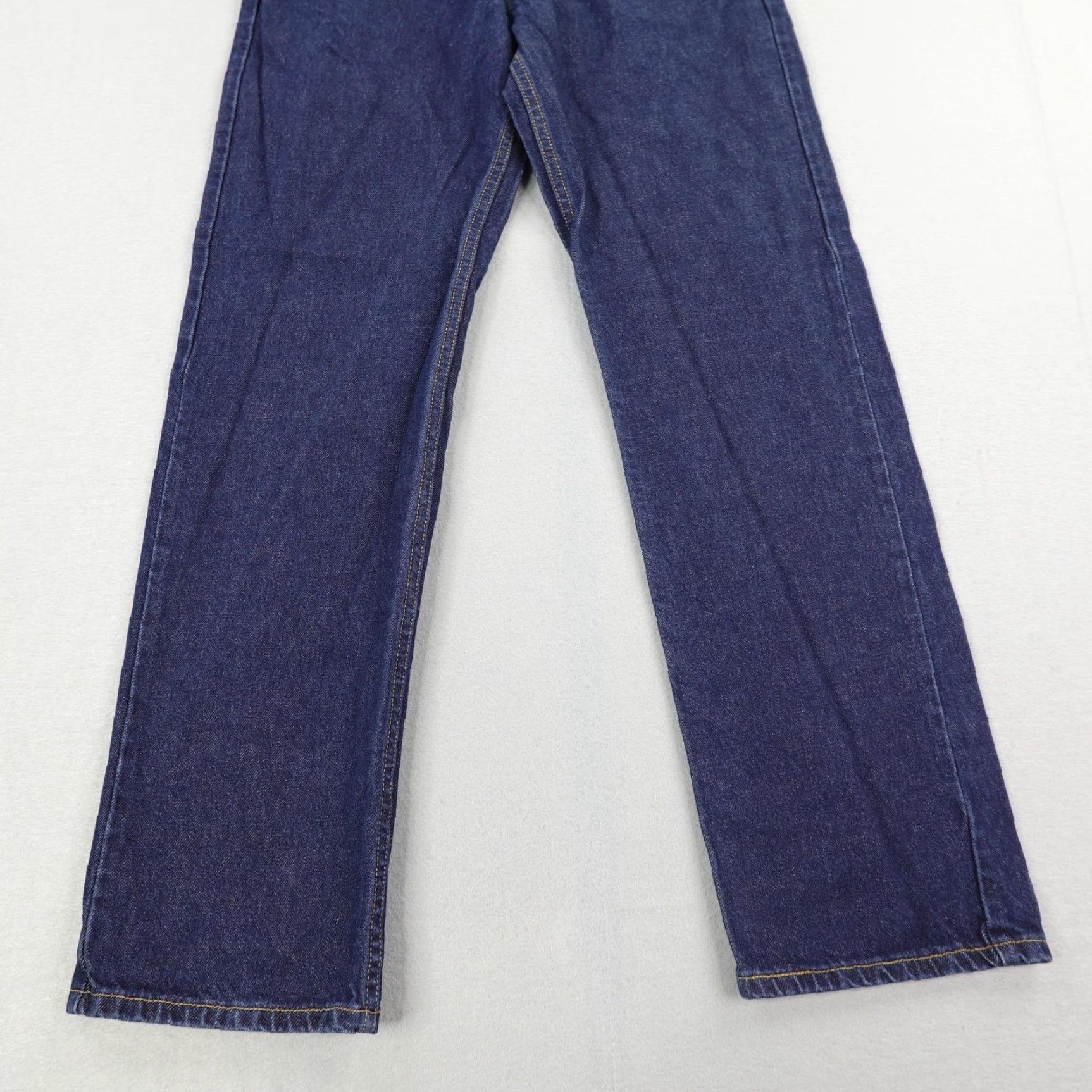 Levi's VINTAGE Levi's Jeans Mens 33x32 Denim 505 Regular Fit Straight Leg Dark Wash Retro Authentic Size US 33 - 3 Thumbnail