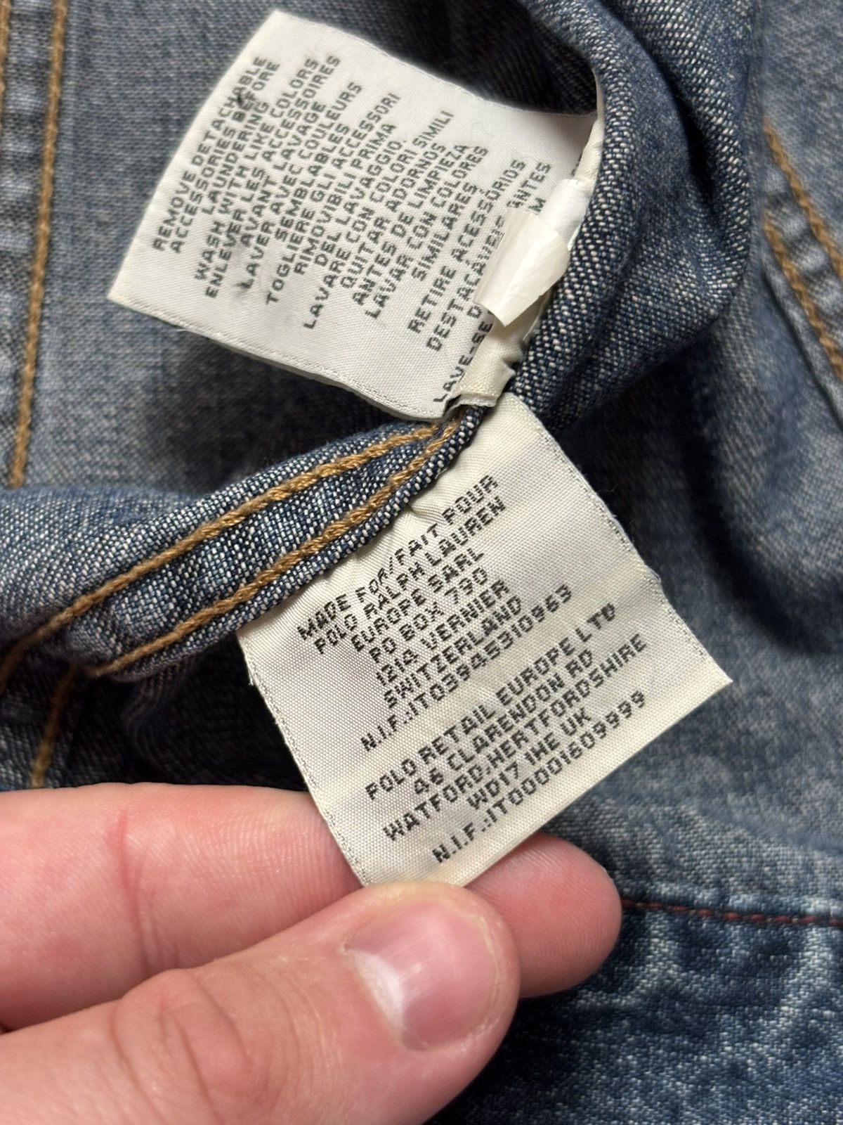 Denim & Supply Ralph Lauren × If Six Was Nine × Ralph Lauren Denim & Supply Ralph Lauren Jacket Faux Fur Collar Women XL Size XL / US 12-14 / IT 48-50 - 18 Thumbnail