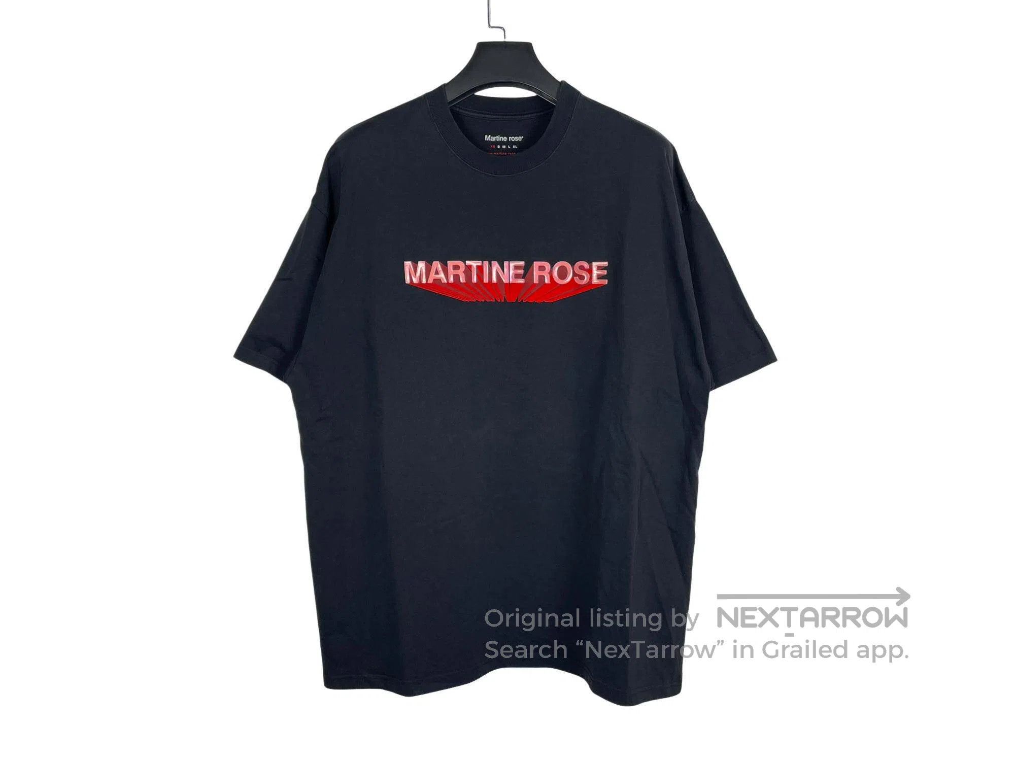 Martine Rose Martine Rose 3D Logo Short Sleeve Size US XS / EU 42 / 0 - 1 Thumbnail