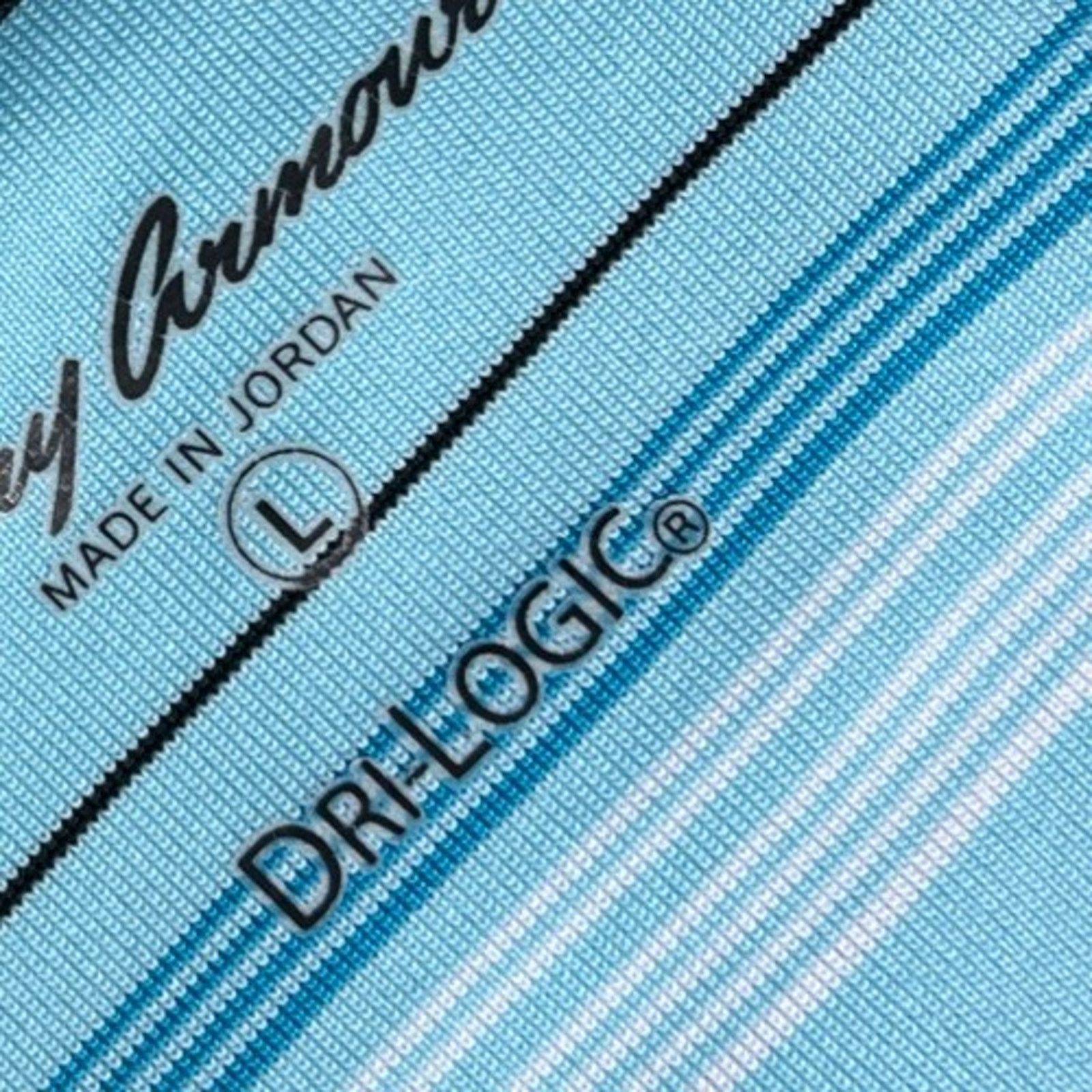 The Armoury Tommy Armour Men's Striped Dri Logic Golf Polo Shirt Size L Size US L / EU 52-54 / 3 - 5 Thumbnail