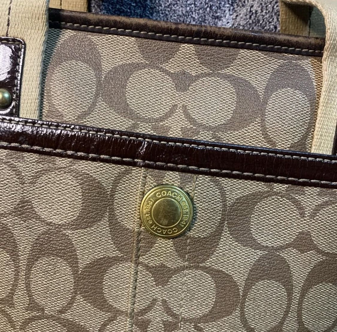 Coach × Vintage 🔥Coach Bag Rare Item Size ONE SIZE - 5 Thumbnail