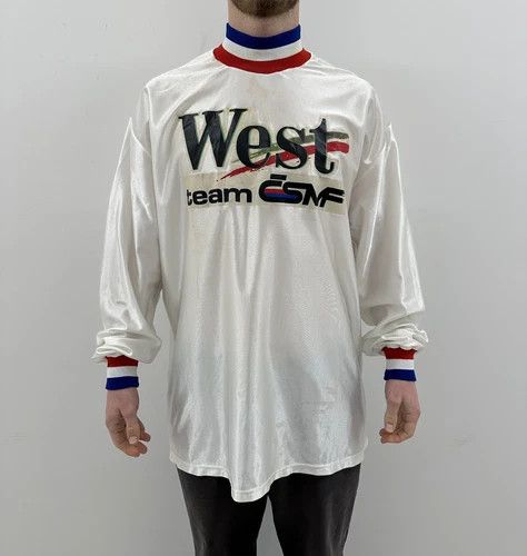 Vintage Vintage 1980 West Competition Team Racing Formula F1 Jersey Size US XL / EU 56 / 4 - 1 Thumbnail