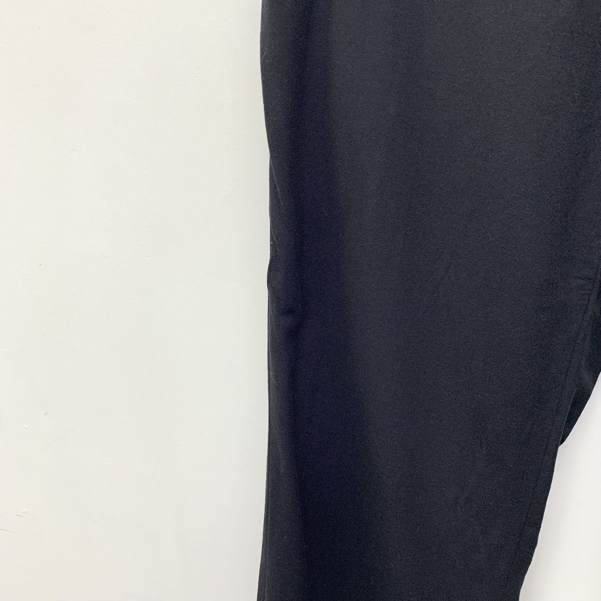 Armani Armani Black Wool Casual Pants K26WX Size US 34 / EU 50 - 4 Thumbnail