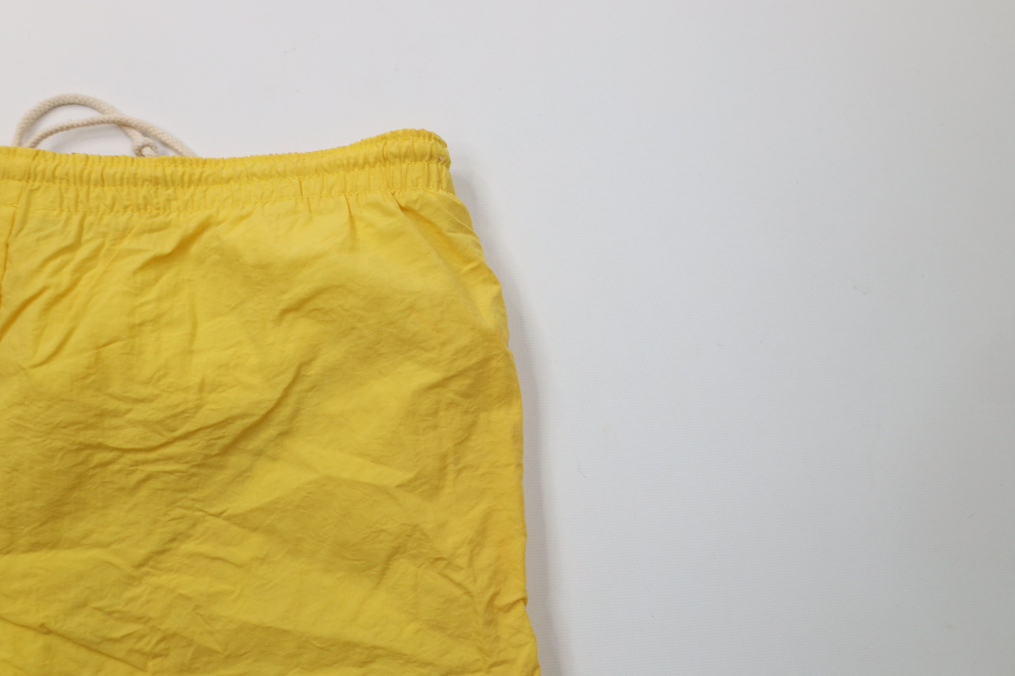 Vintage Vintage 80s 90s Streetwear Surf Swim Trunks Shorts Yellow Size US 32 / EU 48 - 13 Thumbnail