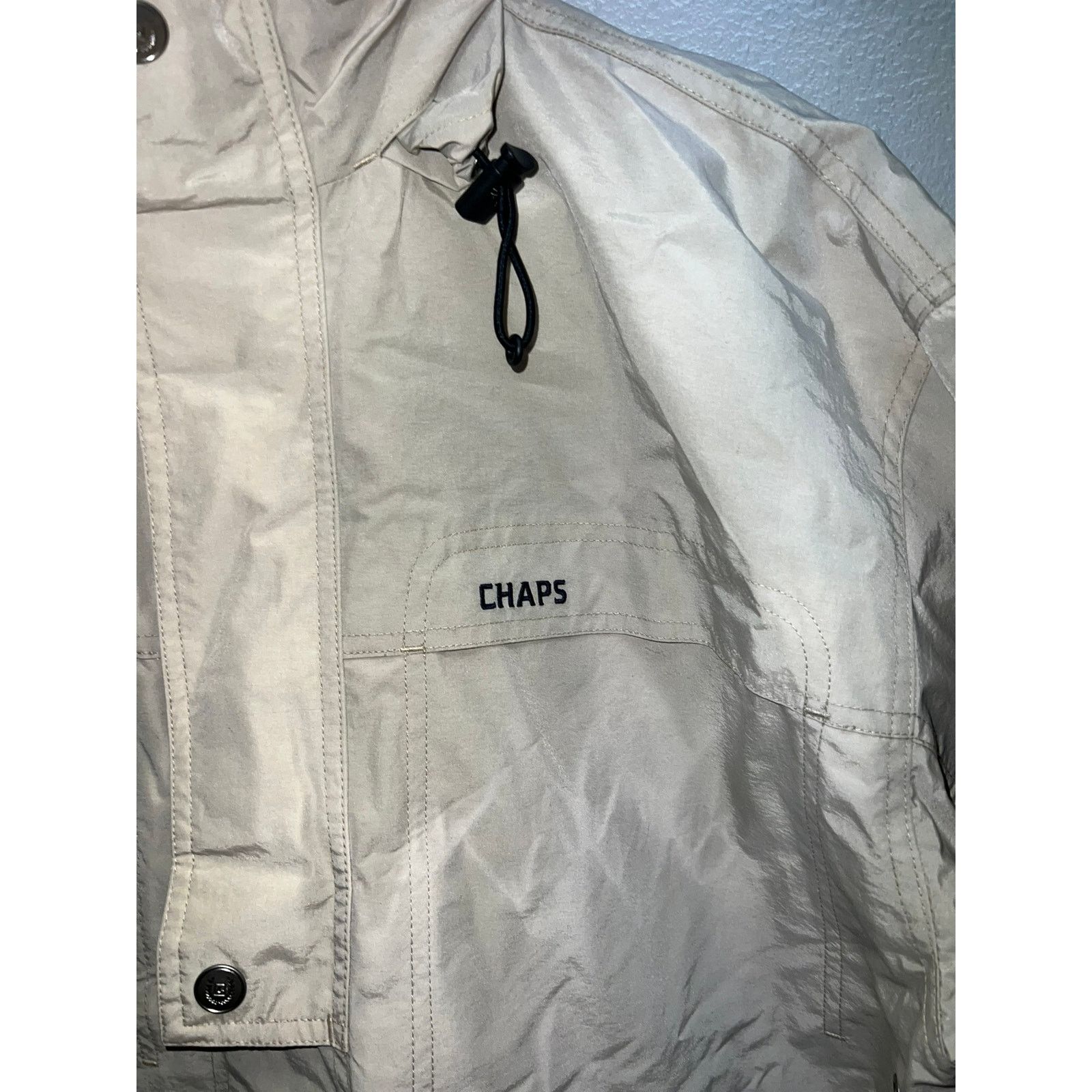 Vintage Chaps Ralph Lauren Windbreaker 1/2 Zip Anorak Oversized Size US S / EU 44-46 / 1 - 3 Thumbnail