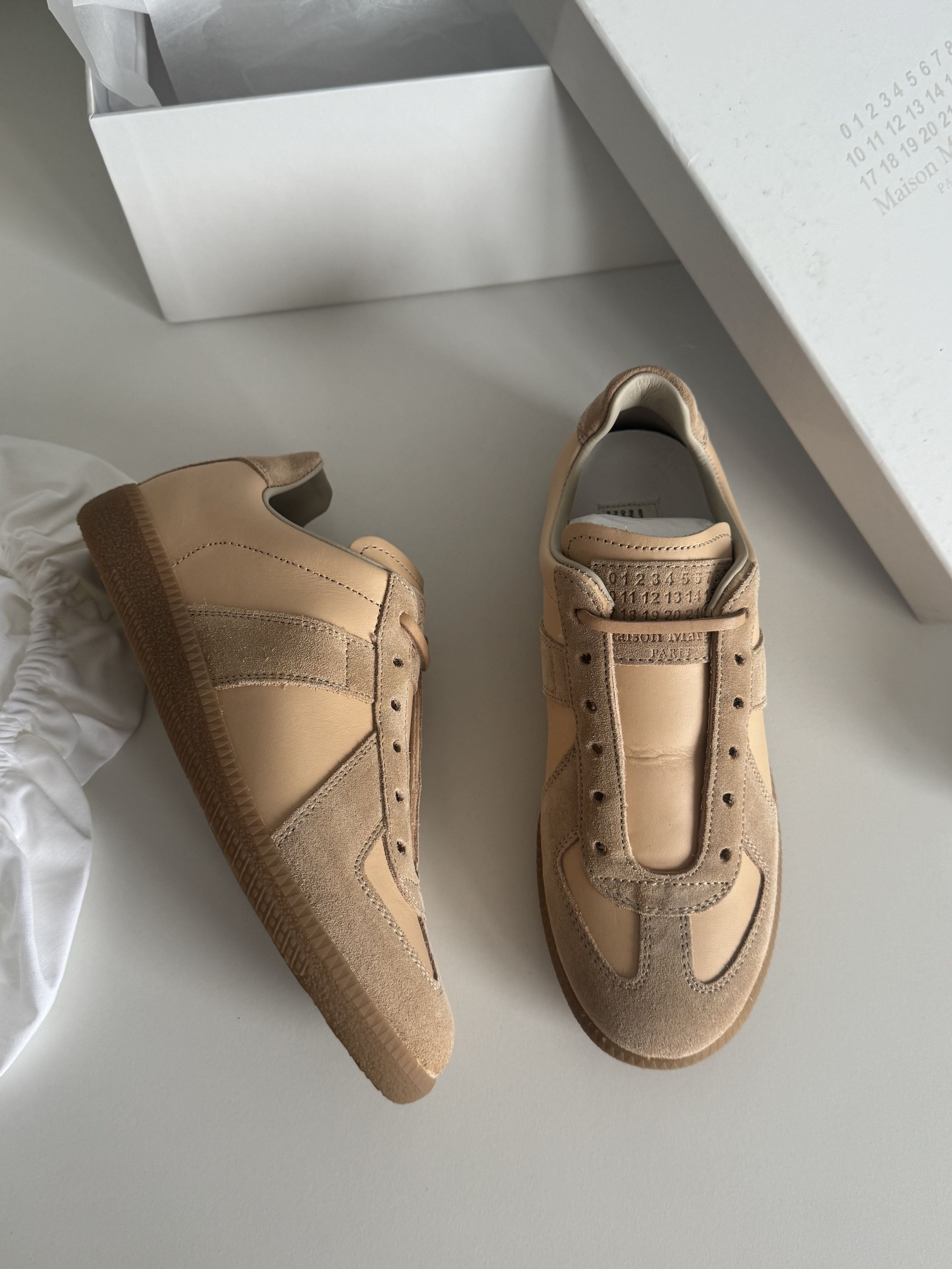 Maison Margiela Maison Margiela replica sneakers | size 35,5 | new Size US 5.5 / IT 35.5 - 1 Thumbnail