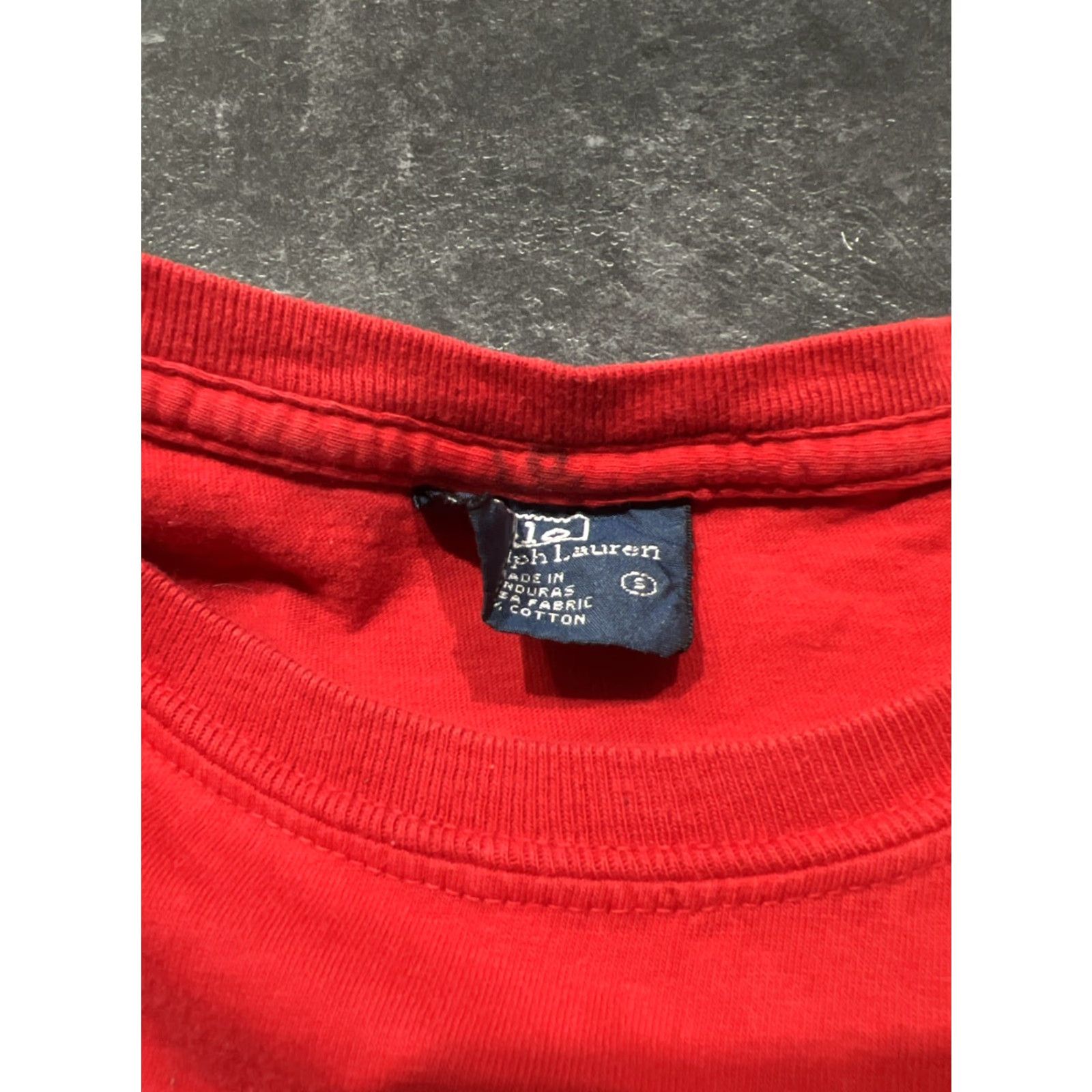 Ralph Lauren Ralph Lauren Polo Shirt Men Shirt Adult Small Red Crew Neck Cotton Logo Short Sleeve - Regular Fit Size US S / EU 44-46 / 1 - 4 Thumbnail