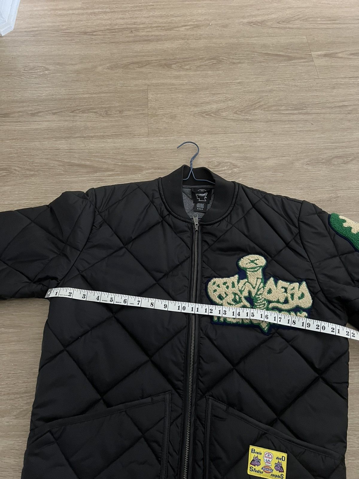 Brain Dead × Dickies BRAIN DEAD x DICKIES CHENILLE PATCH QUILTED BOMBER JACKET Size US S / EU 44-46 / 1 - 9 Thumbnail
