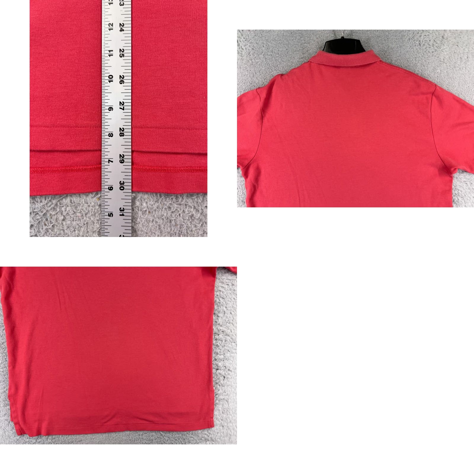 Ralph Lauren VINTAGE Ralph Lauren Polo Shirt Mens XL Pink 100% Cotton Jersey Knit | Polo Shirt Mens XL Pink 100% Cotton Jersey Fabric Size US XL / EU 56 / 4 - 9 Thumbnail