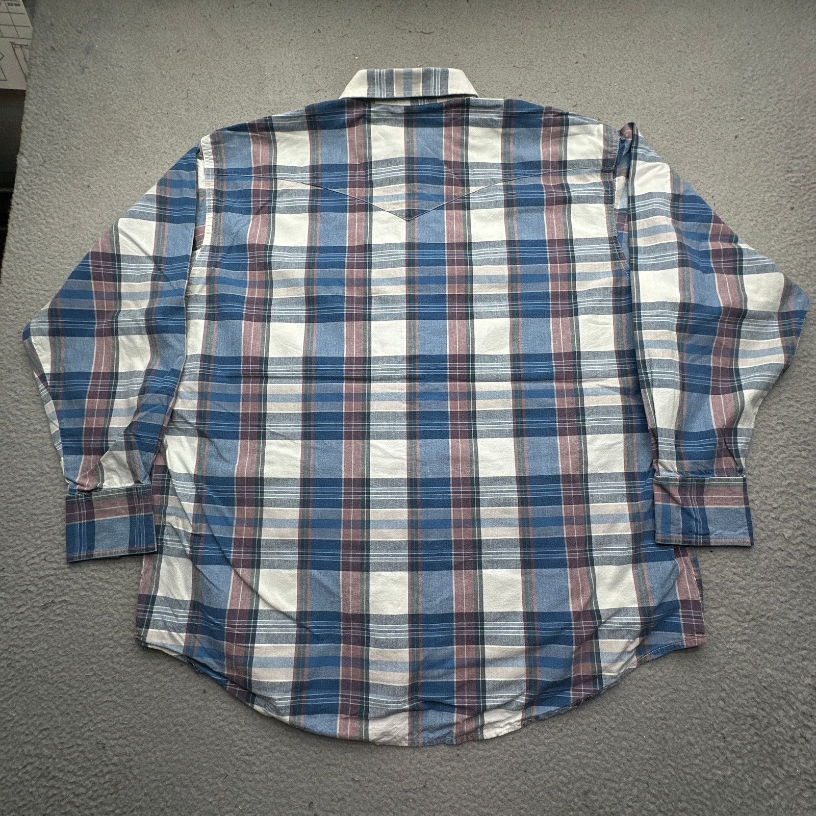Wrangler Vintage Wrangler Western Pearl Denim Long Sleeve Shirt XXL Size US XXL / EU 58 / 5 - 6 Thumbnail