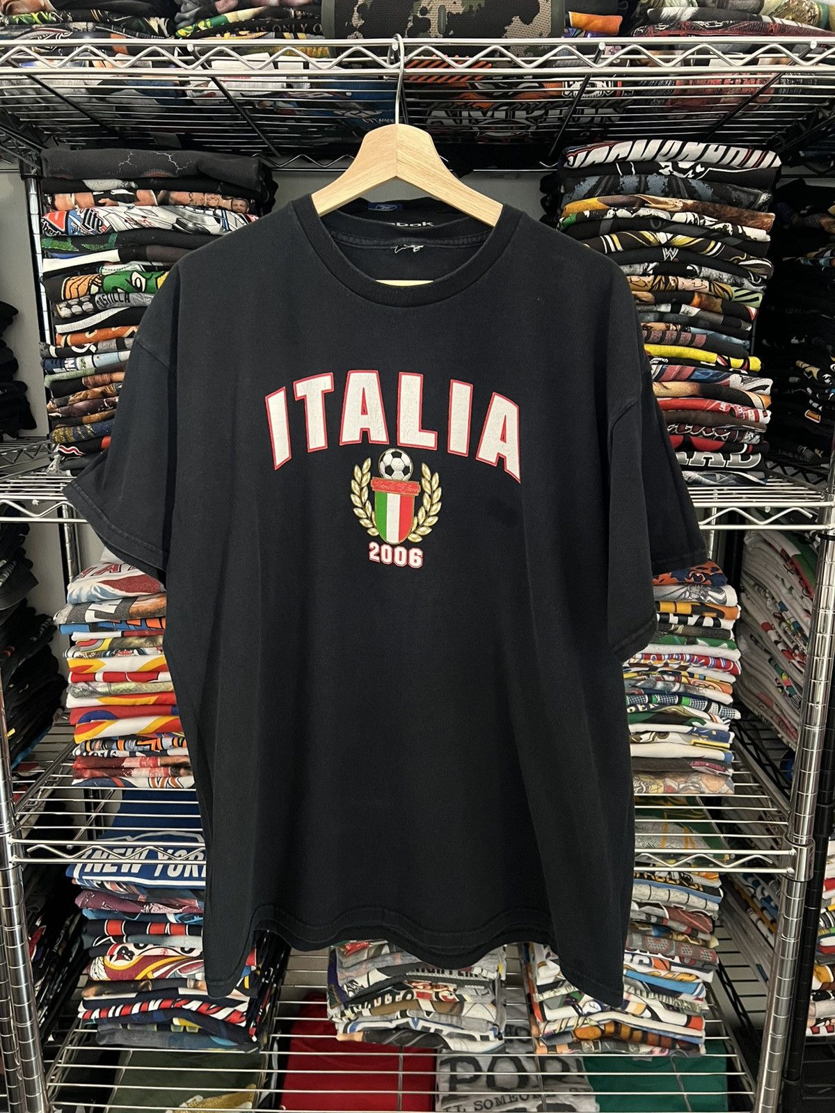 Vintage 2006 Italia Italy Champions World Cup Soccer France Tee Size US XL / EU 56 / 4 - 1 Thumbnail