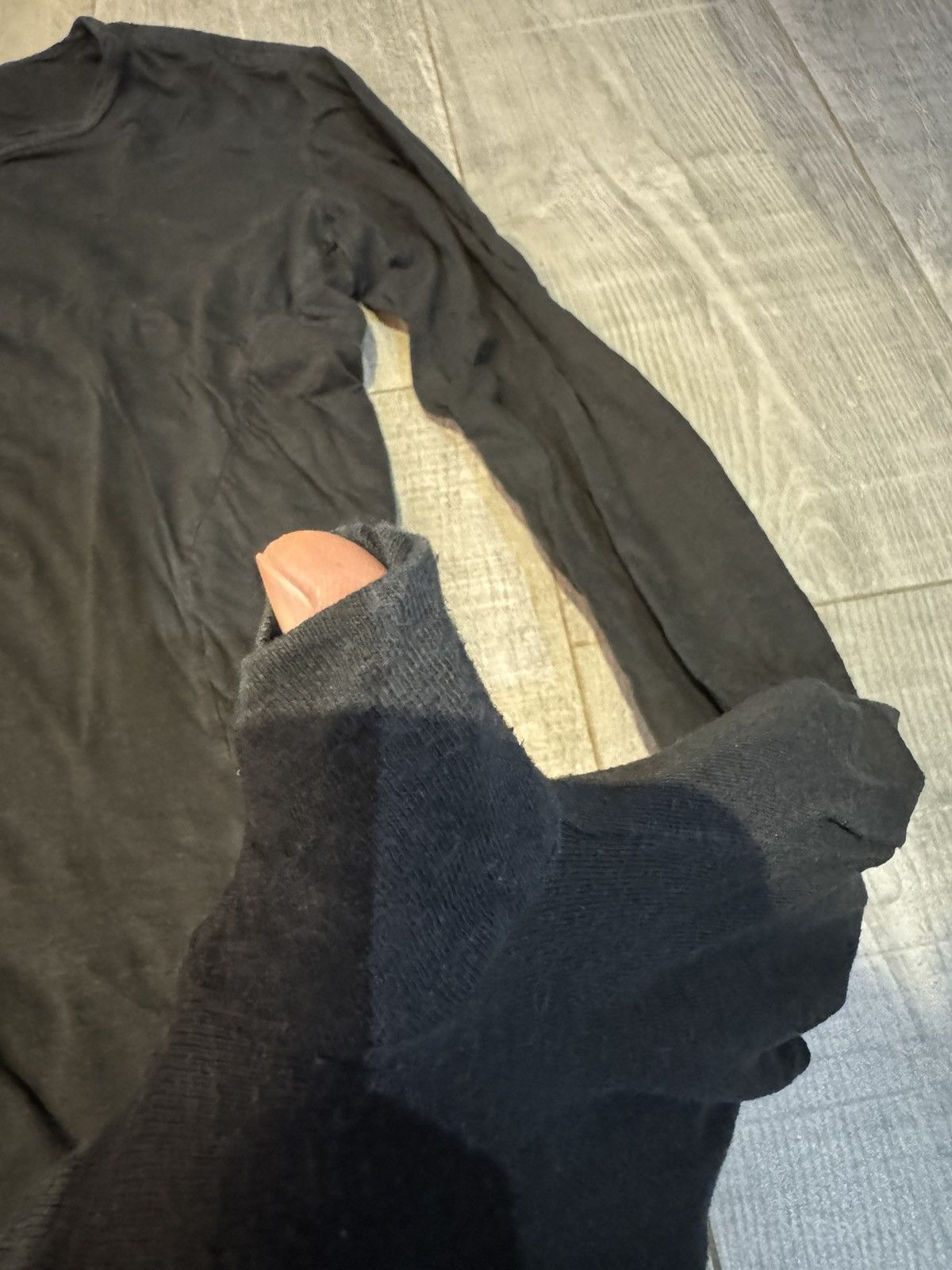Lost & Found Ria Dunn LOST FOUND RIA DUNN half tshirt half sweatshirt long sleeve Size US L / EU 52-54 / 3 - 2 Thumbnail