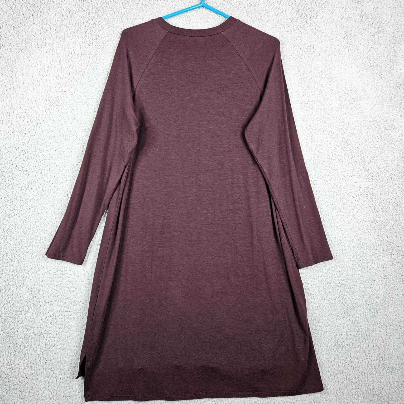 Eileen Fisher EILEEN FISHER Dress Women's Red PM VINTAGE? No, not vintage. Size M / US 6-8 / IT 42-44 - 2 Thumbnail