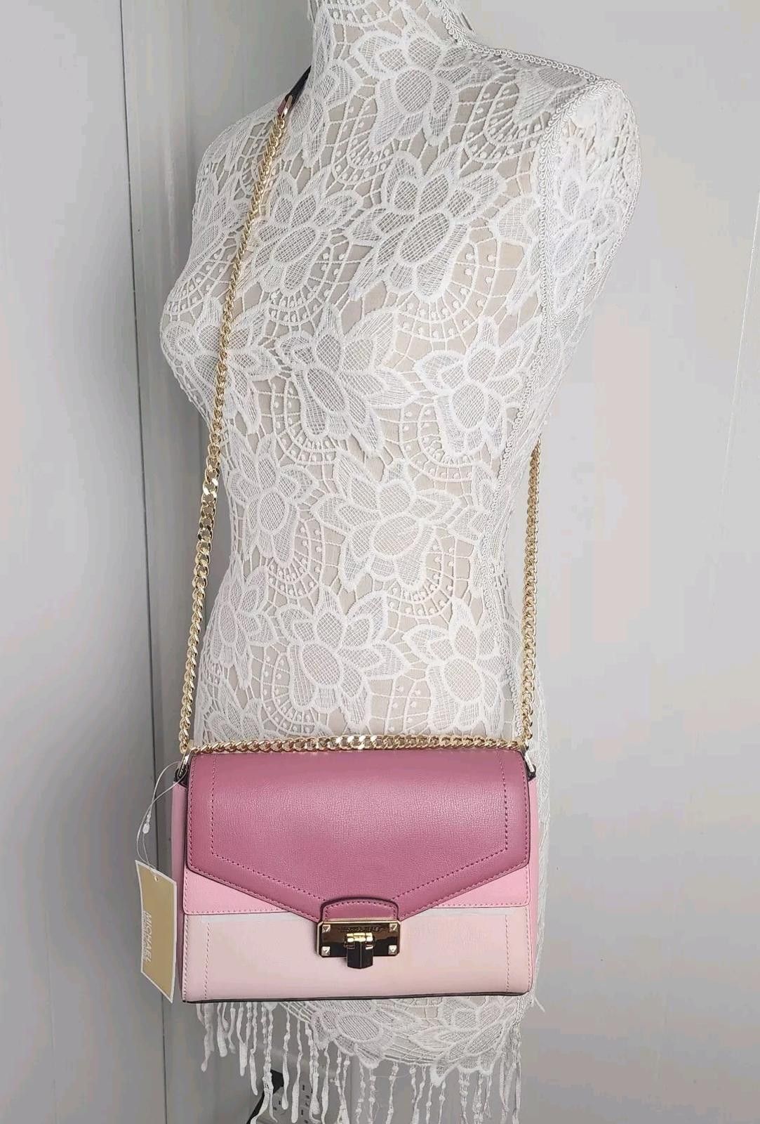 Michael Kors New Michael Kors Kinsley Medium Flap Shoulder Bag in Blossom Size ONE SIZE - 2 Thumbnail