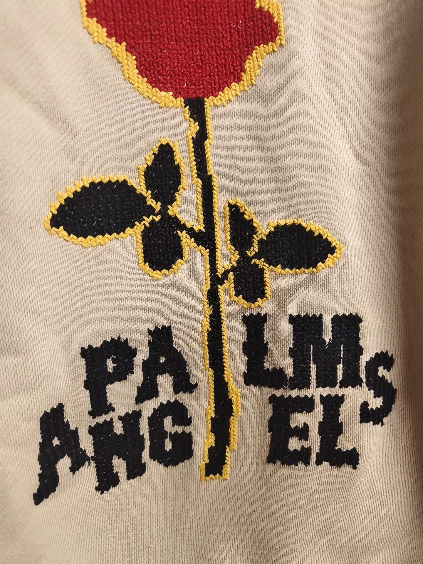 Palm Angels Palm Angels embroidered fringe sweatshirt Size US XS / EU 42 / 0 - 3 Thumbnail