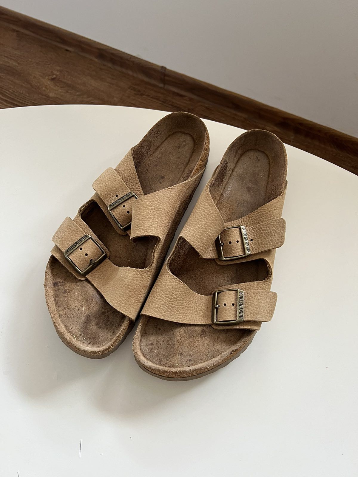 Birkenstock Arizona Brown Suede Size 44