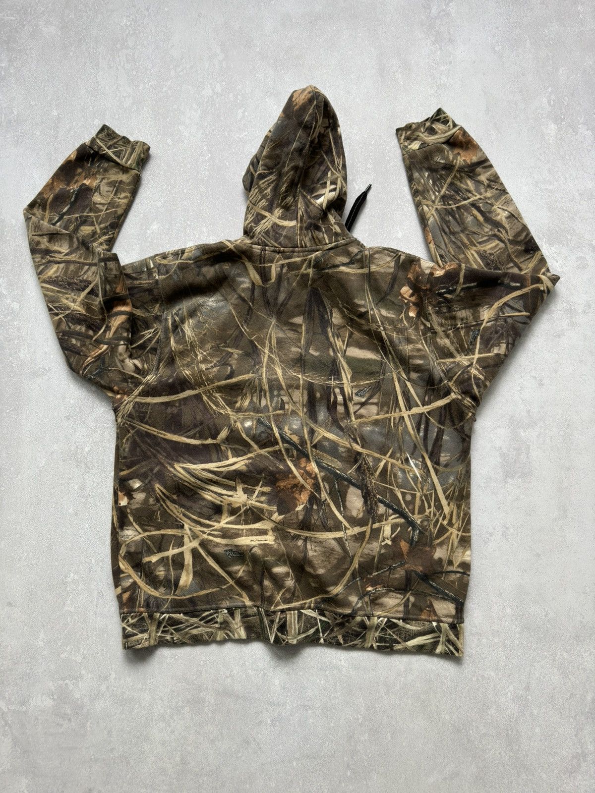 Realtree Vintage Real Tree Camo Woodland Zip Hoodie Boxy Fit Y2K Size US XL / EU 56 / 4 - 10 Thumbnail