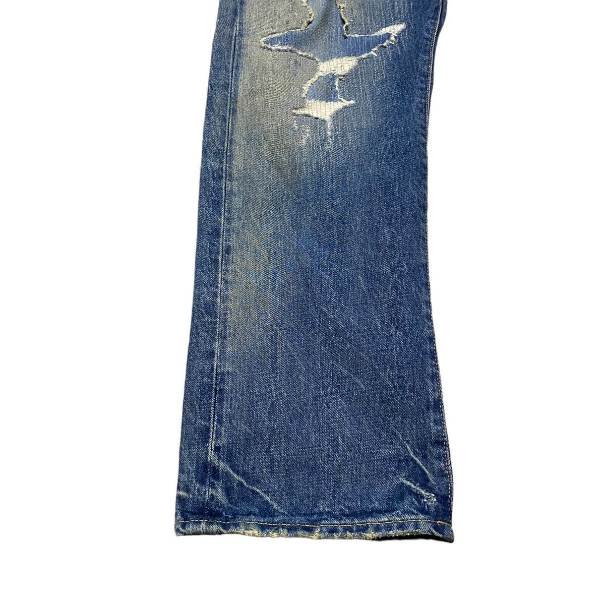 Denim & Supply Ralph Lauren Denim And Supply Ralph Lauren Distress Denim Patchwork Jeans Size US 38 / EU 54 - 9 Thumbnail