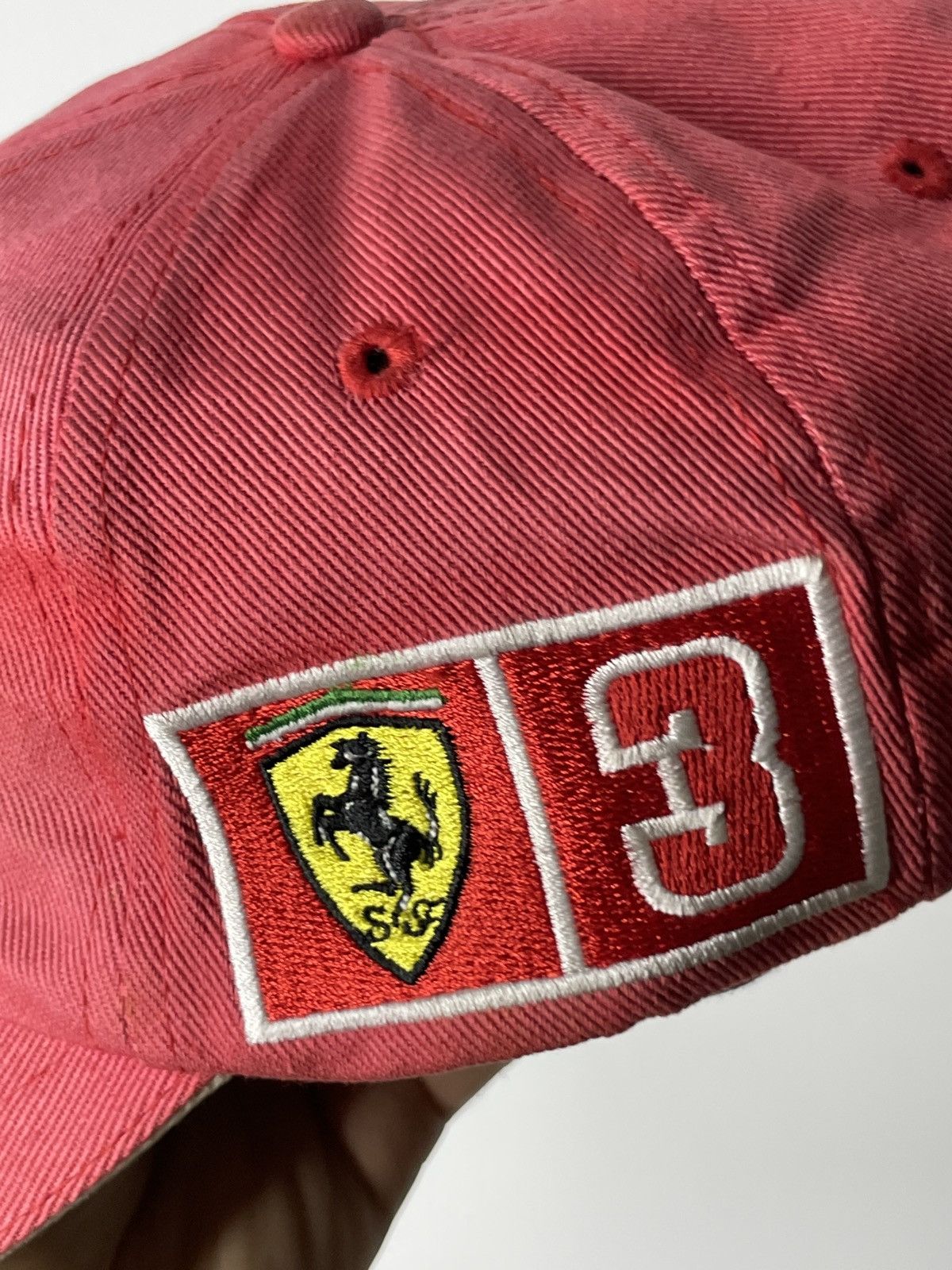 Formula 1 × Vintage Vintage Ferrari F1 Racing Michael Schumacher Deutche Hat Size ONE SIZE - 4 Thumbnail