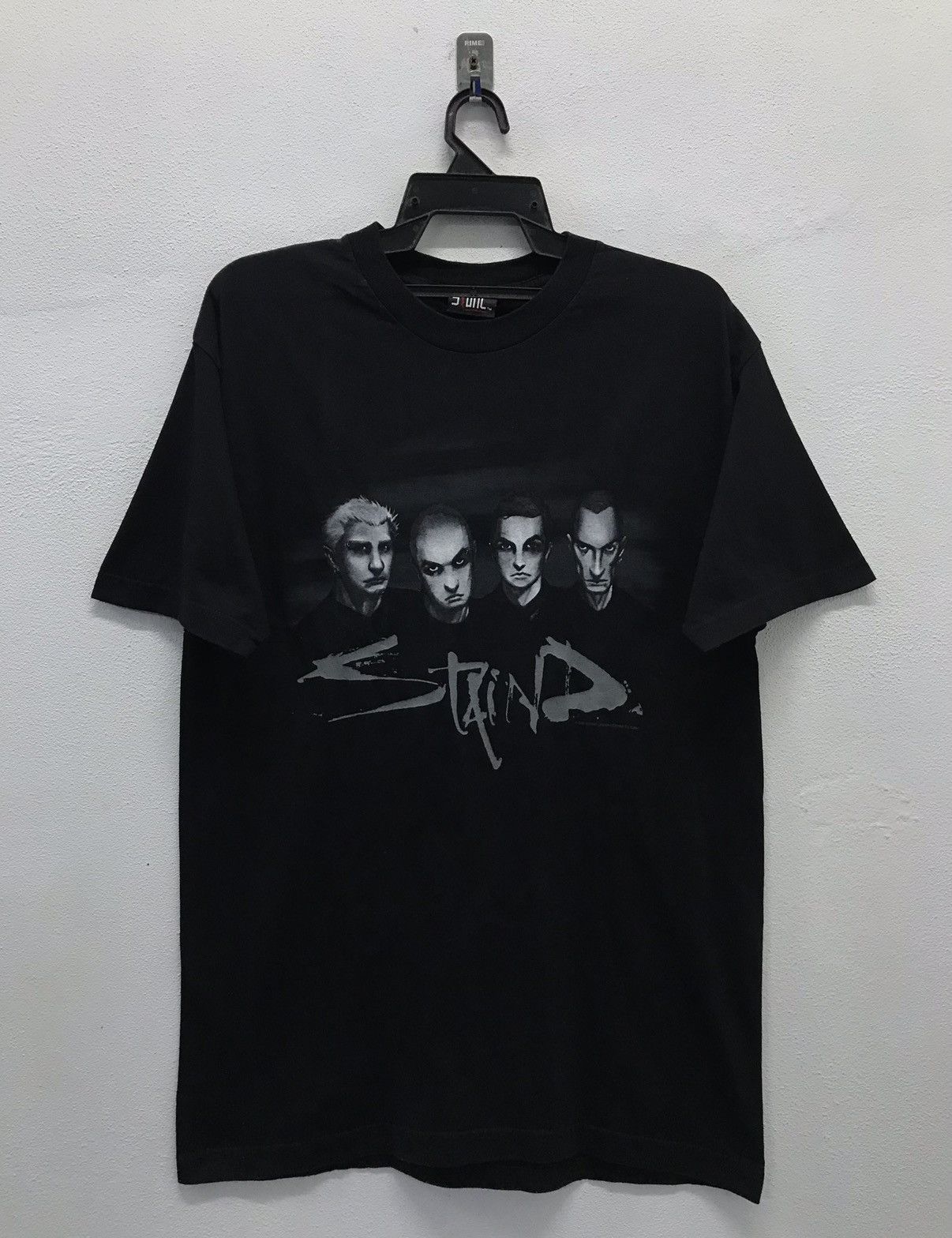 Band Tees Vintage Y2k Staind Men's Band Art Black Short Sleeve Size US L / EU 52-54 / 3 - 1 Thumbnail