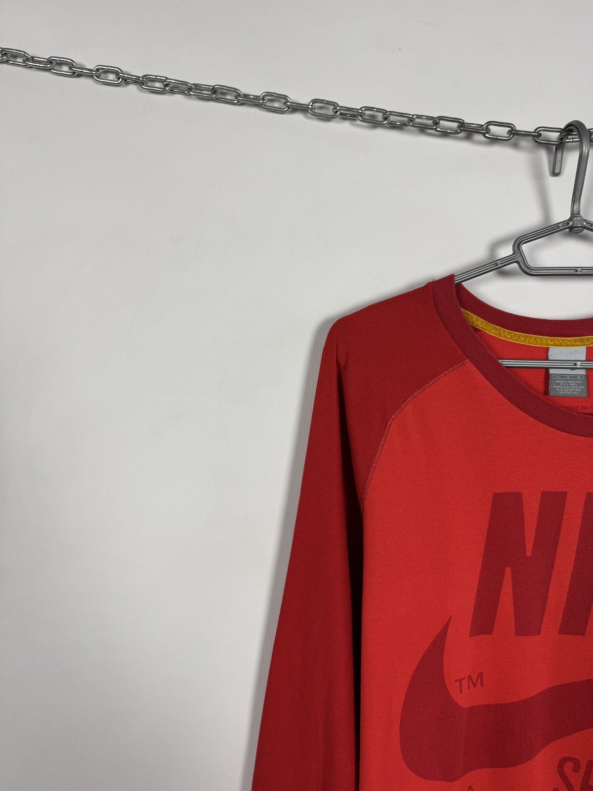 Nike Nike Sportswear USA Long Sleeve T-Shirt Big Print Vintage XL Size US XL / EU 56 / 4 - 3 Thumbnail