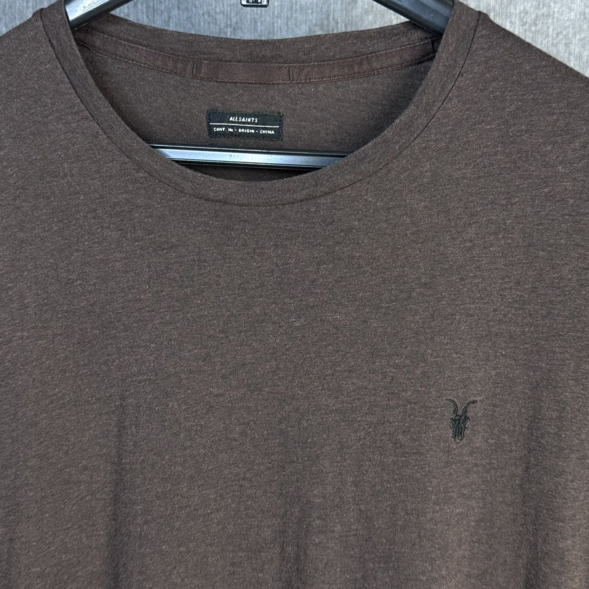 Allsaints Vintage Allsaints t shirt brown tee y2k streetwear Size US L / EU 52-54 / 3 - 3 Thumbnail
