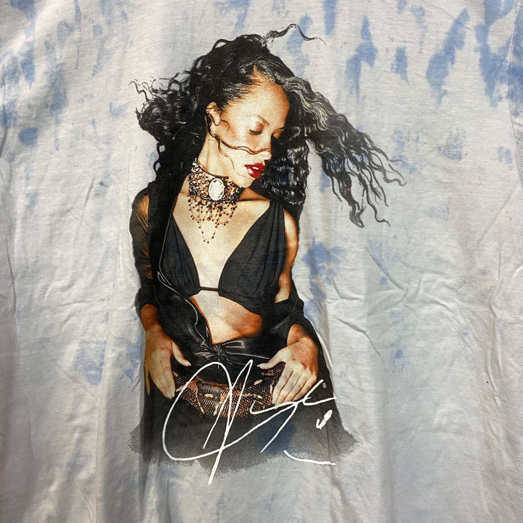 Other Aaliyah Queen Of RNB Tie dye Tshirt size extra large Size US XL / EU 56 / 4 - 2 Thumbnail