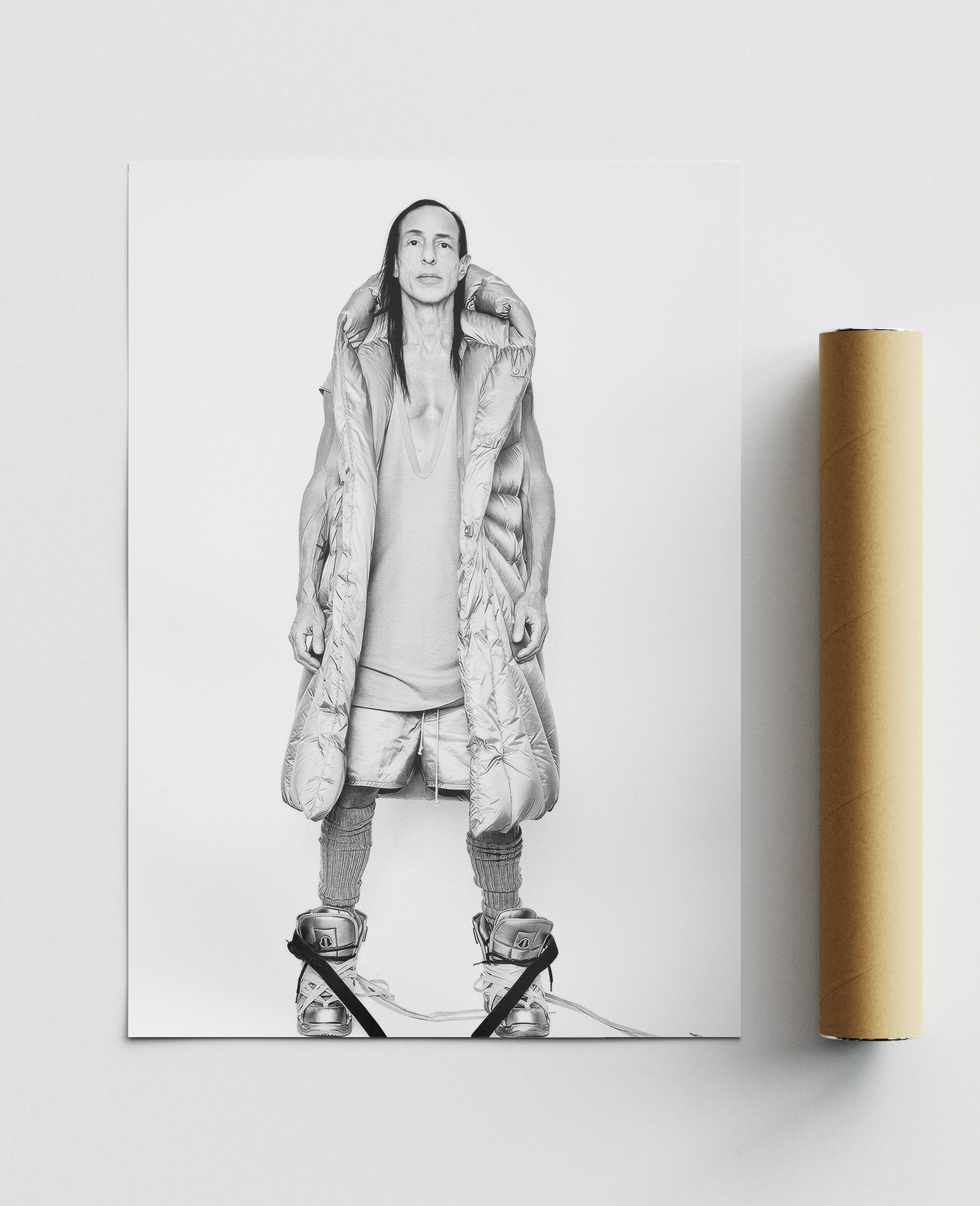 Rick Owens Rick Owens Poster Gift Vintage Archive Book Magazine Size ONE SIZE - 4 Thumbnail
